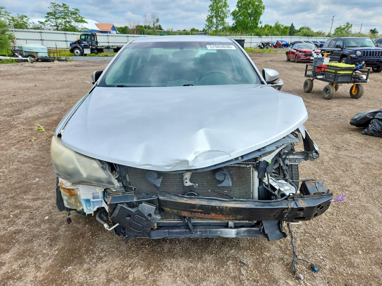 2014 Toyota Camry Se Silver vin: 4T1BF1FK0EU378529
