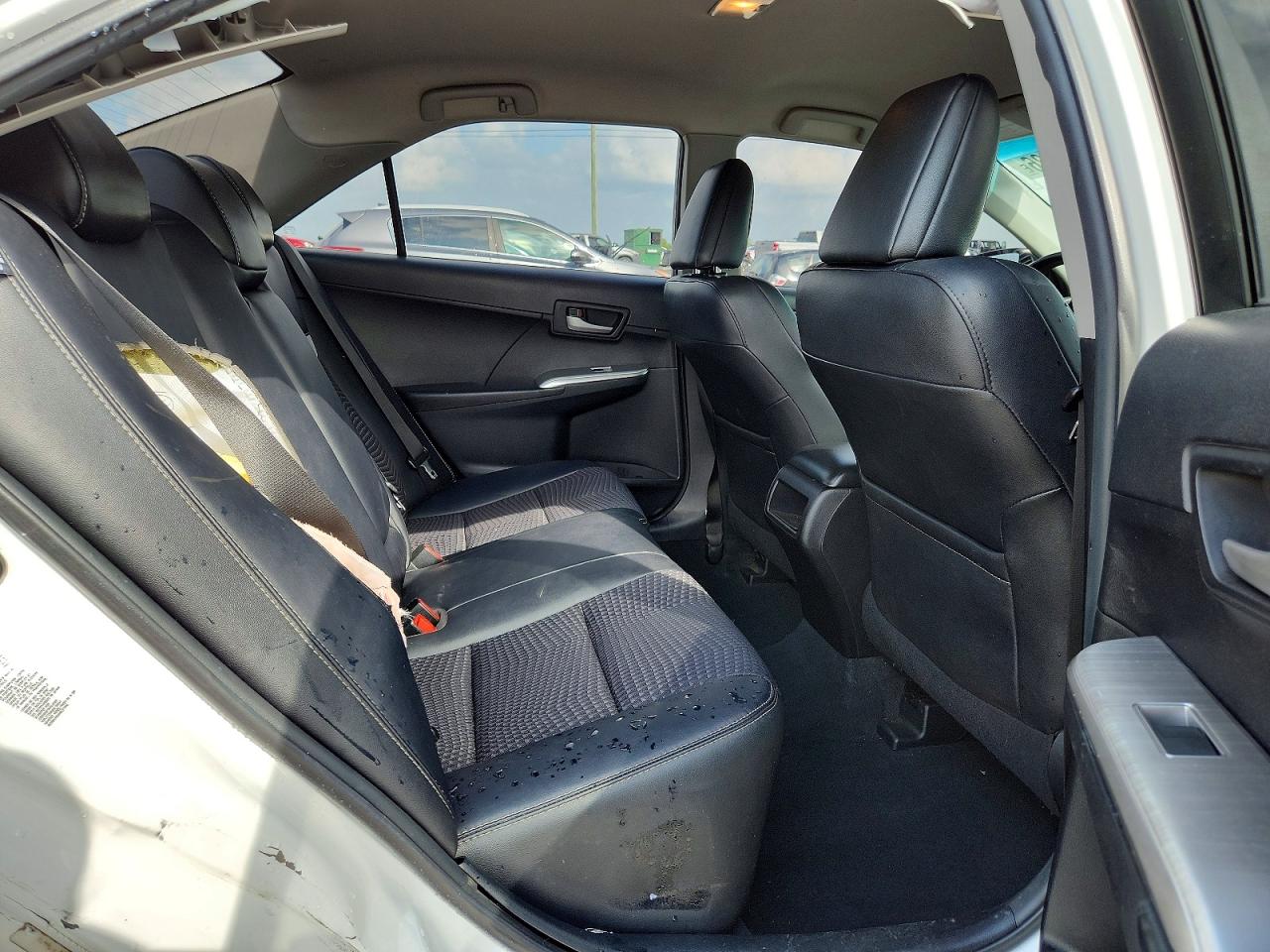 2014 Toyota Camry Se White vin: 4T1BF1FK0EU386212