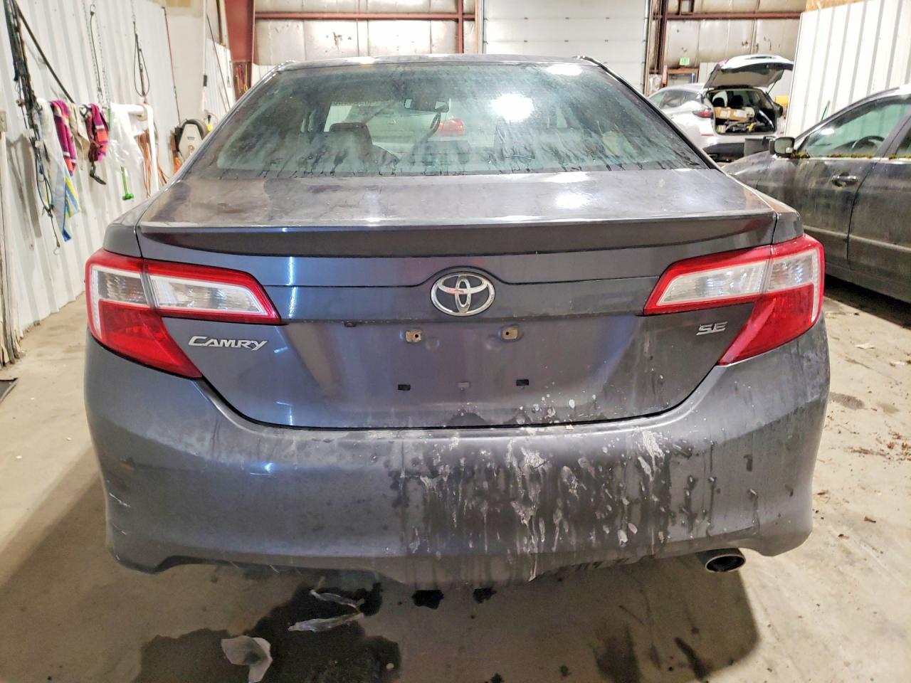 2014 Toyota Camry Se Gray vin: 4T1BF1FK0EU391104