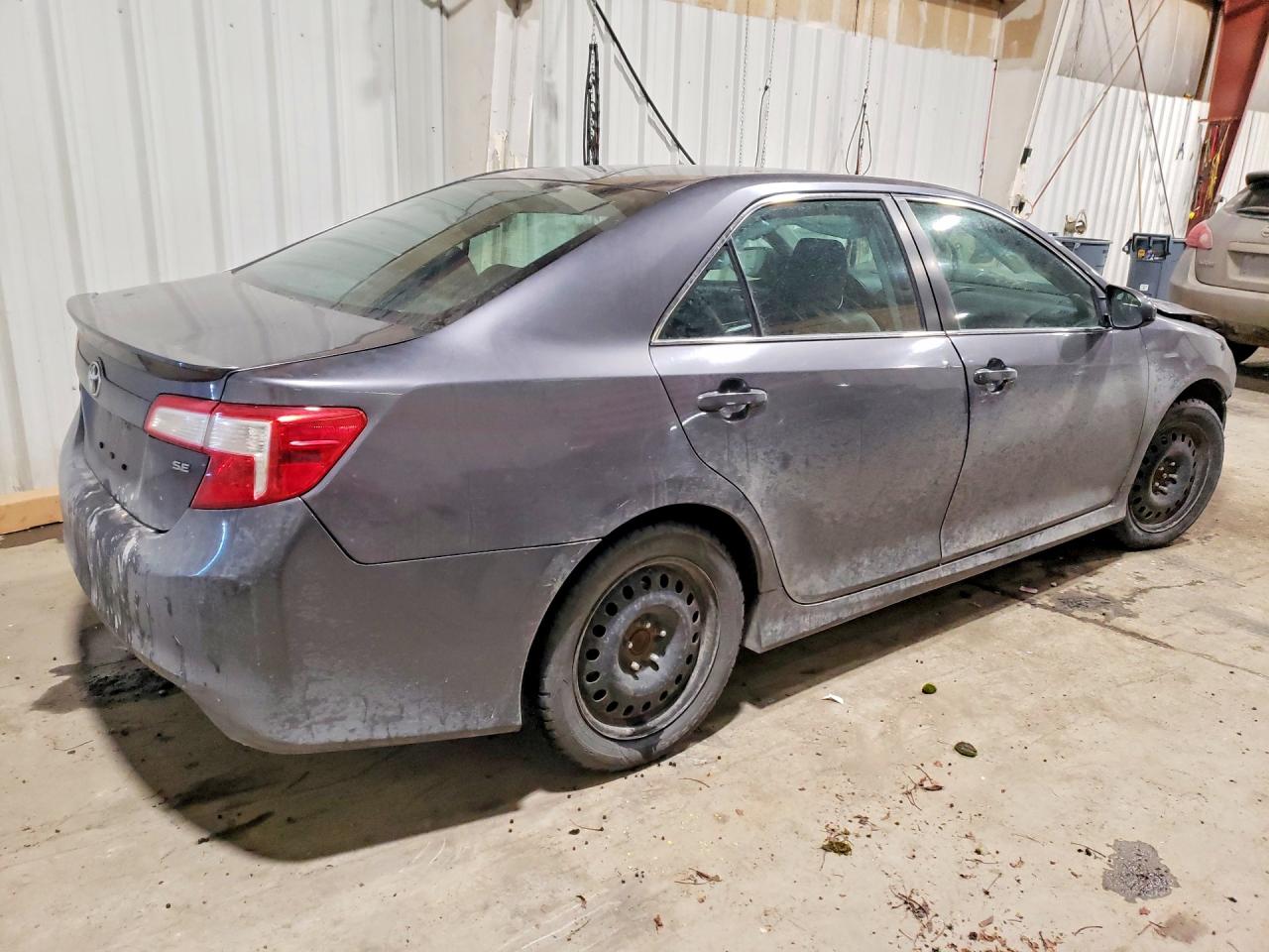2014 Toyota Camry Se Gray vin: 4T1BF1FK0EU391104