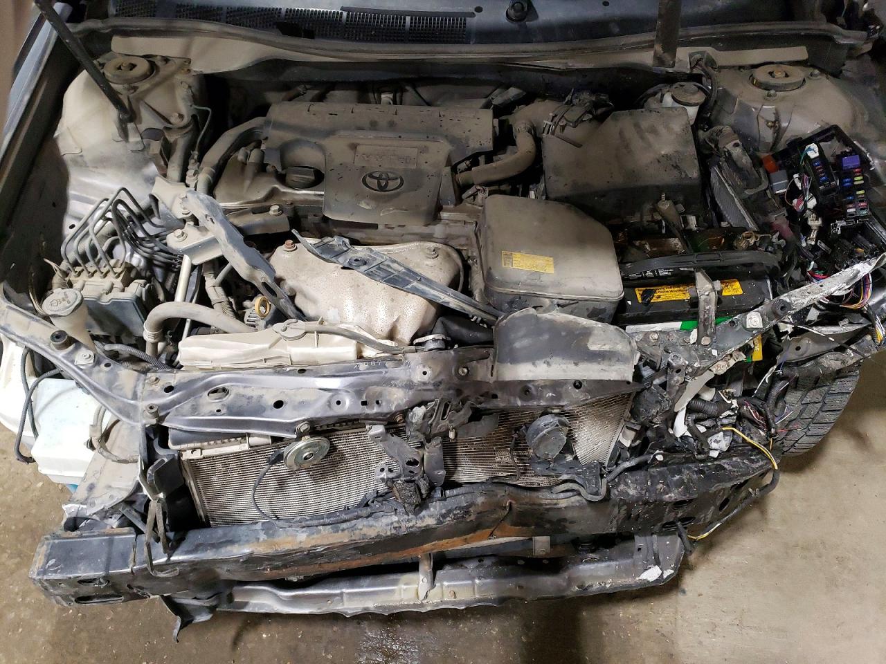 2014 Toyota Camry Se Gray vin: 4T1BF1FK0EU391104