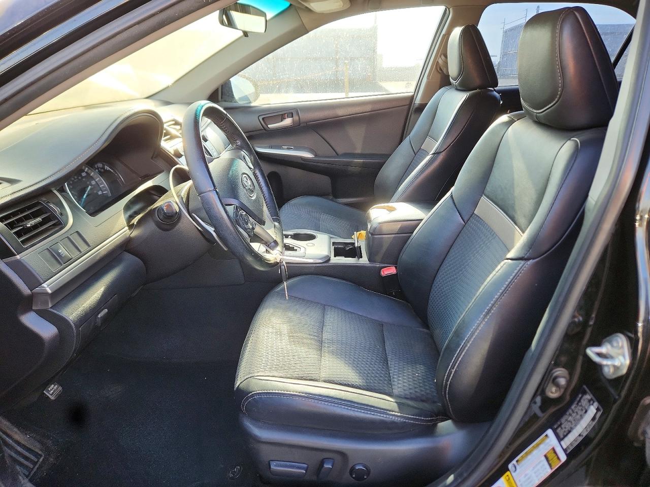2014 Toyota Camry Se Black vin: 4T1BF1FK0EU411934