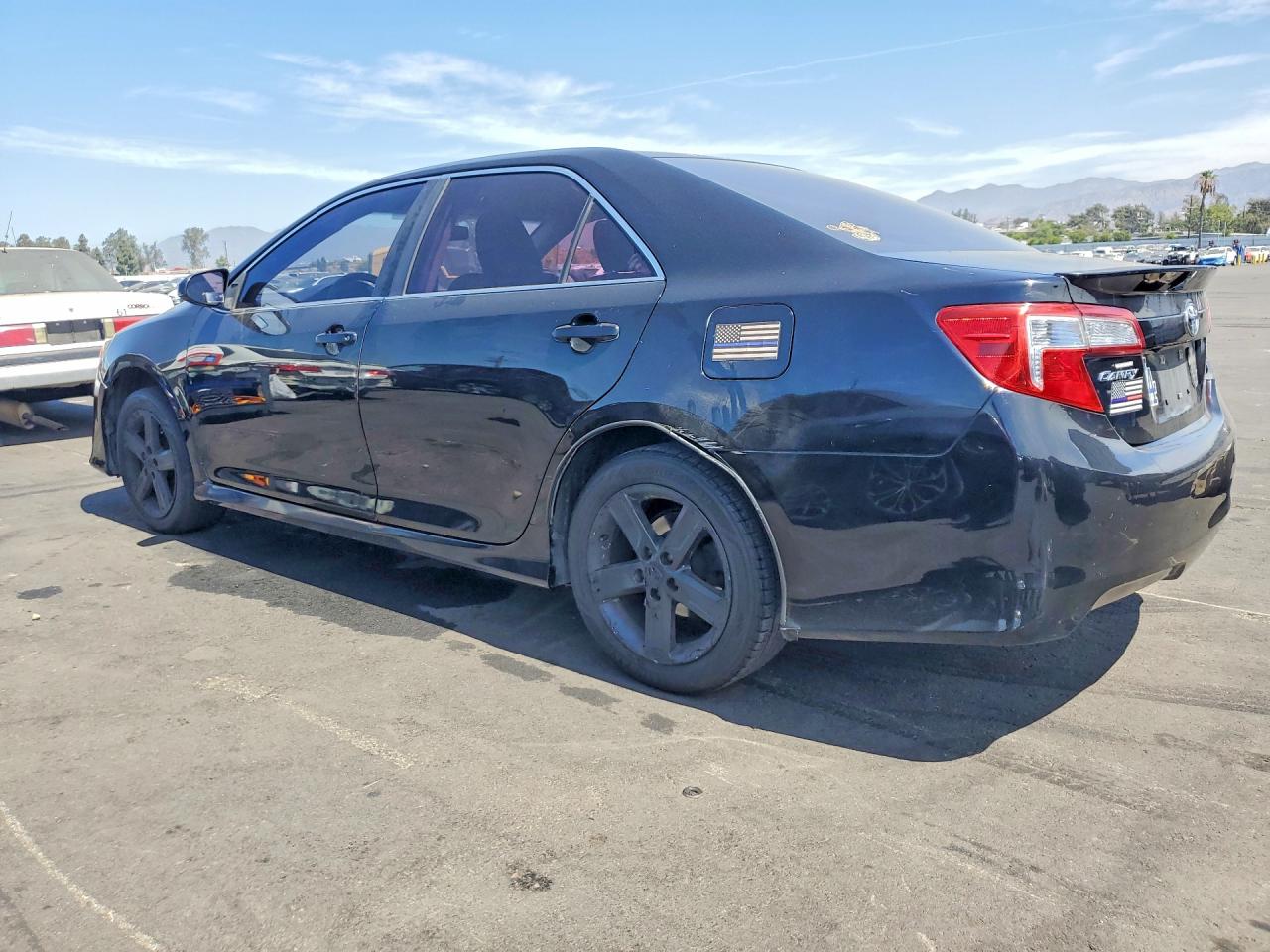 2014 Toyota Camry Se Black vin: 4T1BF1FK0EU416521