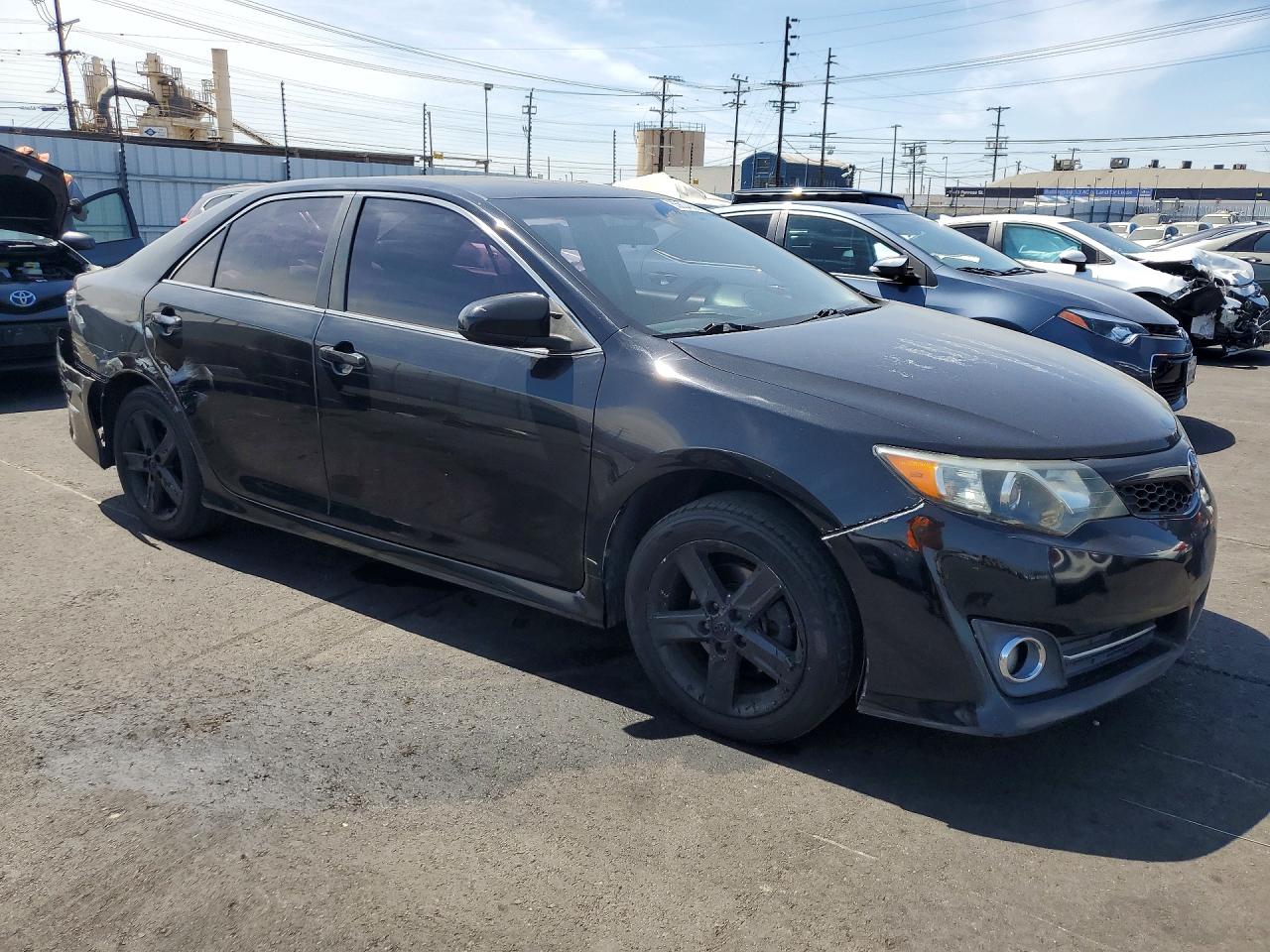 2014 Toyota Camry Se Black vin: 4T1BF1FK0EU416521