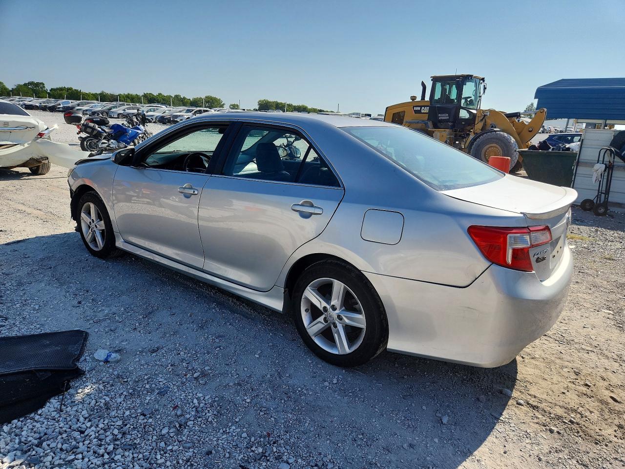 2014 Toyota Camry Se Silver vin: 4T1BF1FK0EU423355