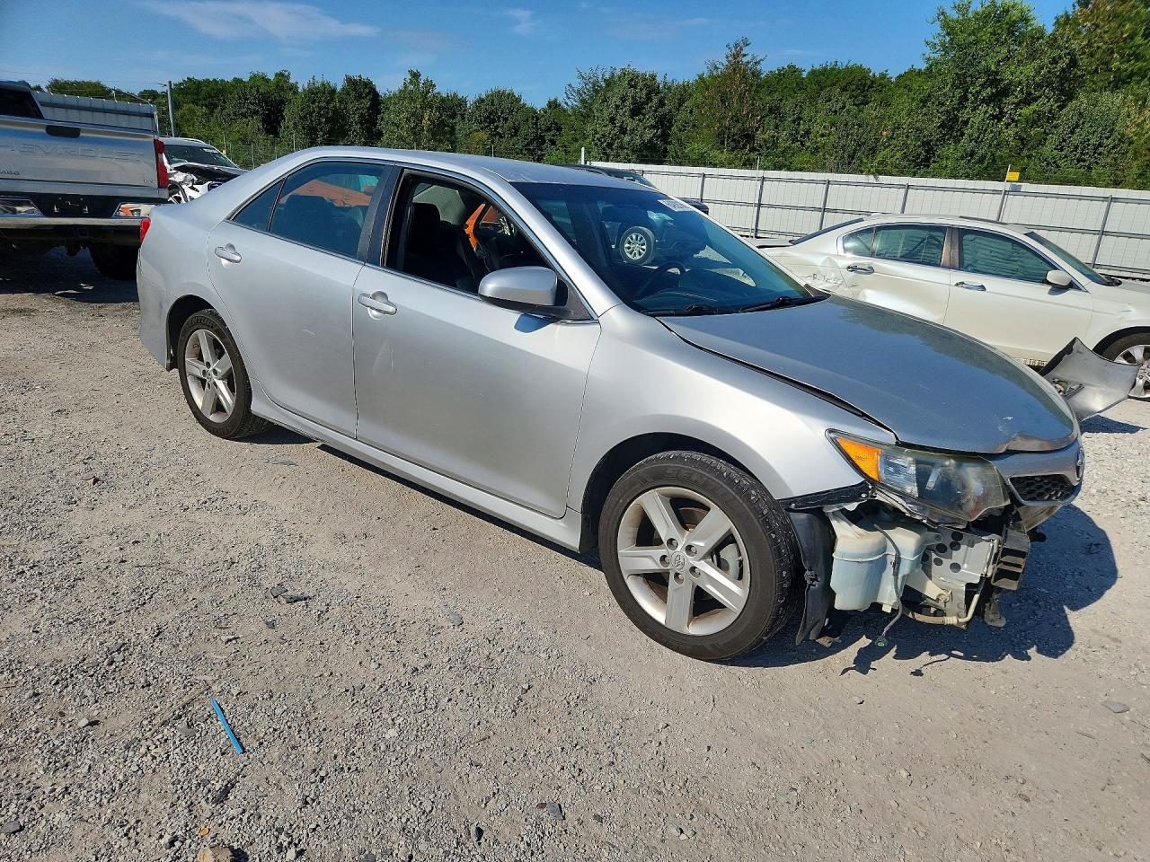 2014 Toyota Camry Se Silver vin: 4T1BF1FK0EU423355