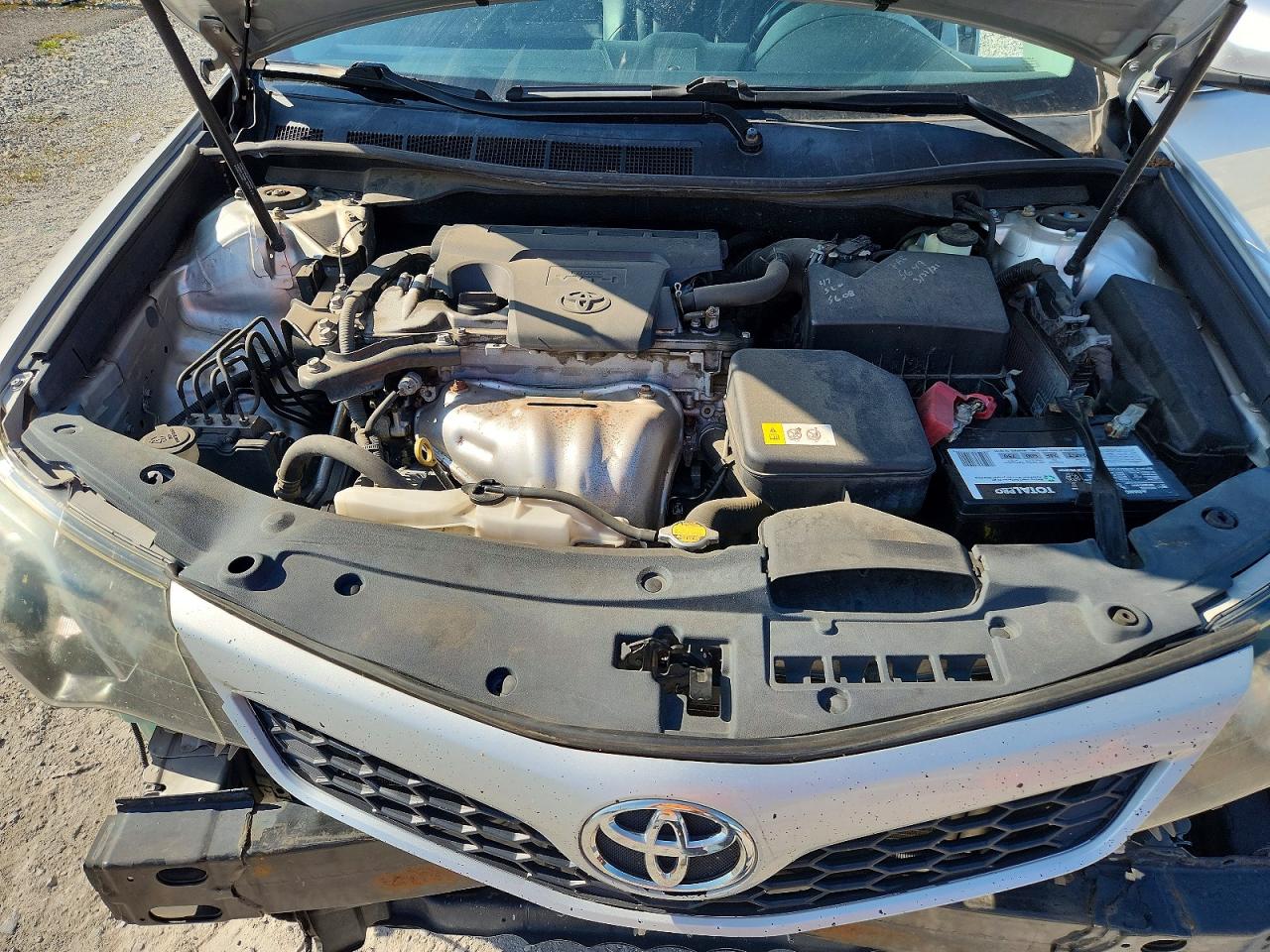 2014 Toyota Camry Se Silver vin: 4T1BF1FK0EU423355