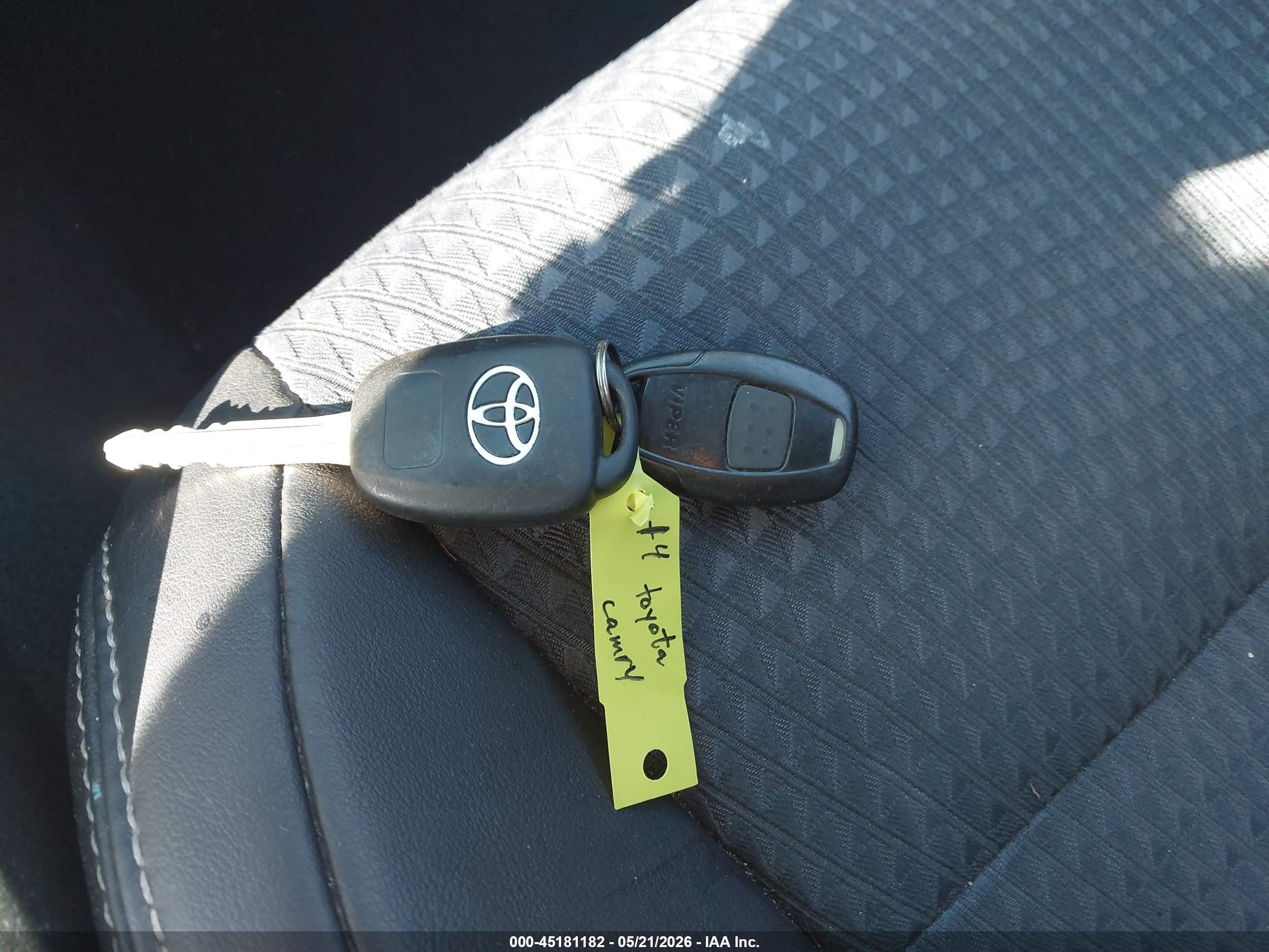 2014 Toyota Camry Se Black vin: 4T1BF1FK0EU431469