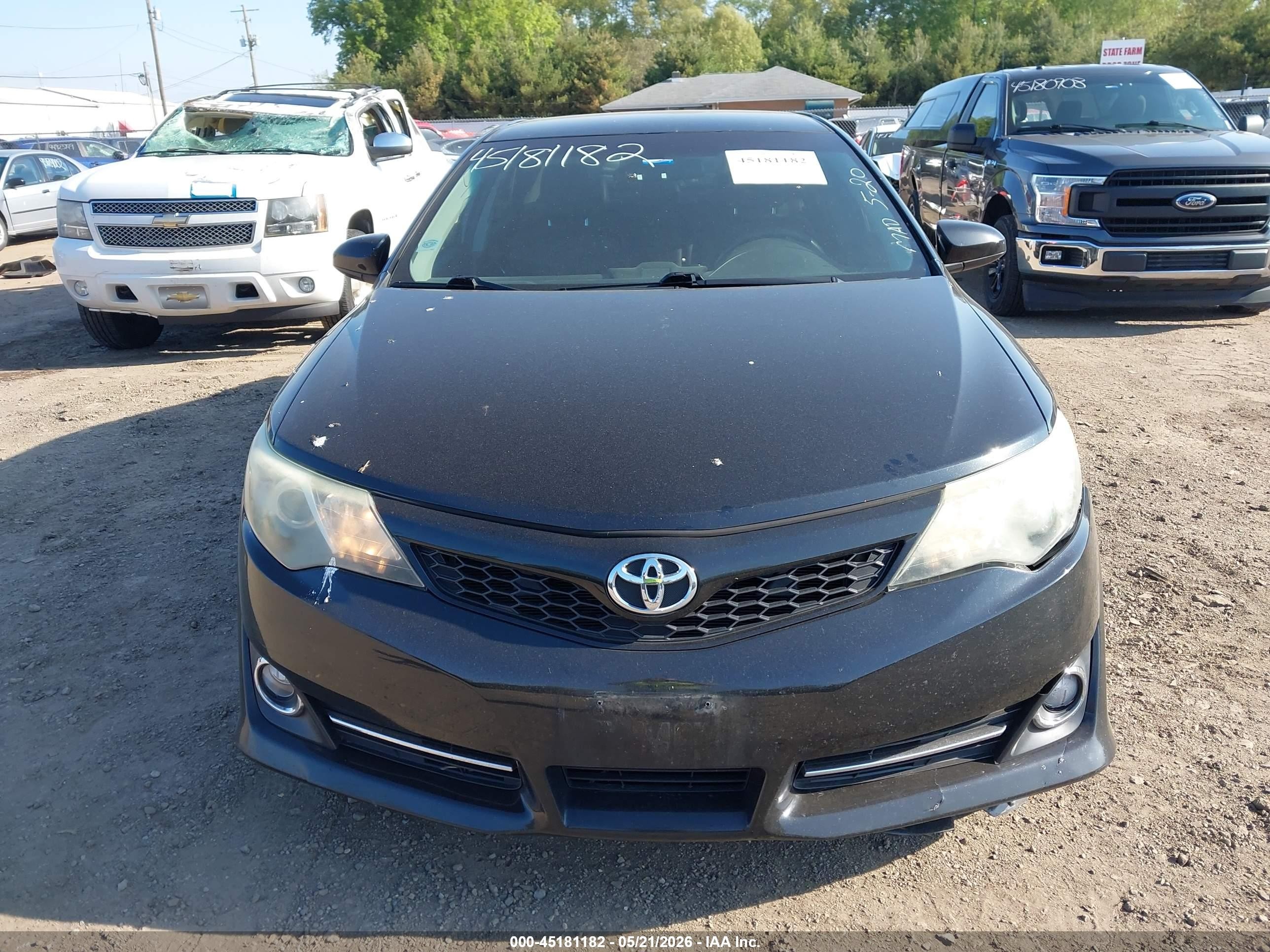 2014 Toyota Camry Se Black vin: 4T1BF1FK0EU431469