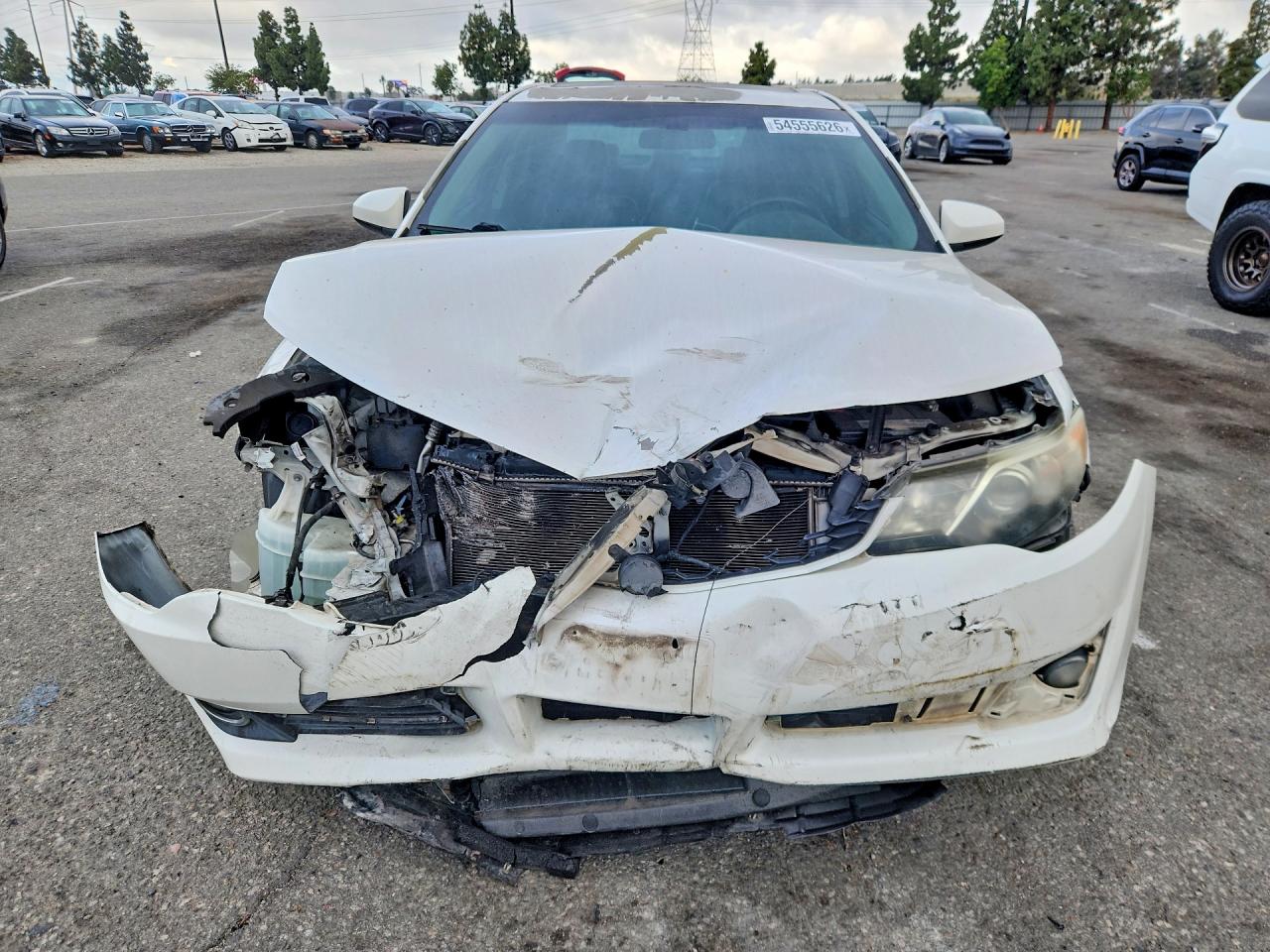 2014 Toyota Camry Se Sport White vin: 4T1BF1FK0EU434615