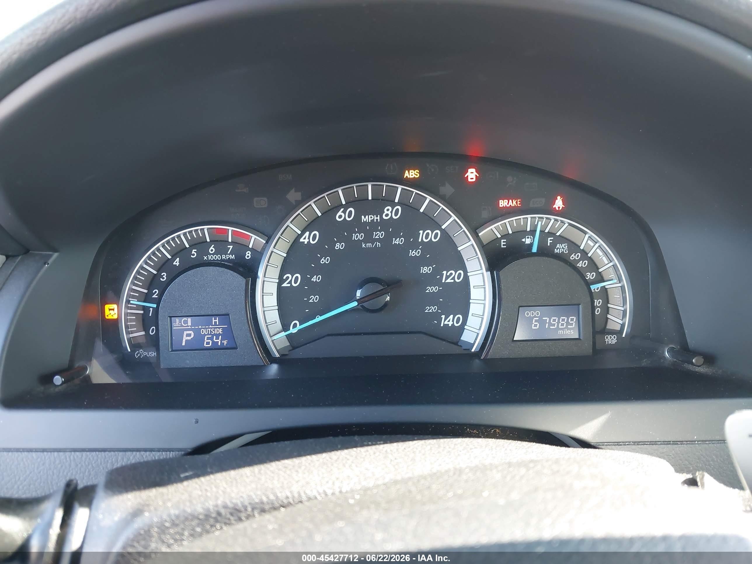 2014 Toyota Camry Se Gray vin: 4T1BF1FK0EU453522