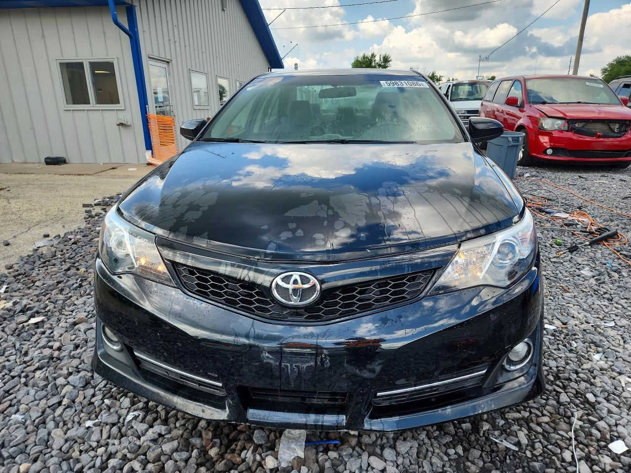2014 Toyota Camry Se Black vin: 4T1BF1FK0EU459353