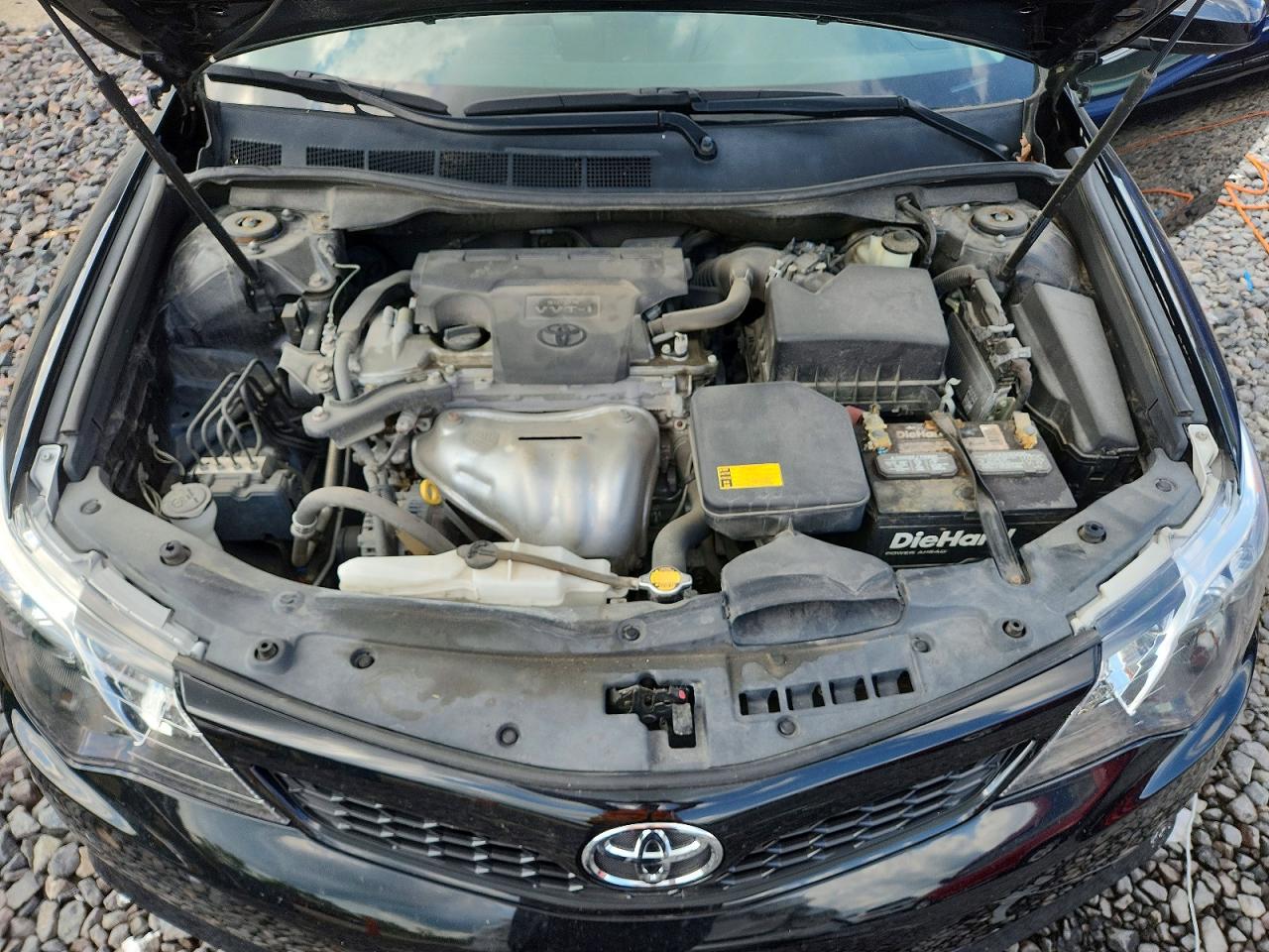 2014 Toyota Camry Se Black vin: 4T1BF1FK0EU459353