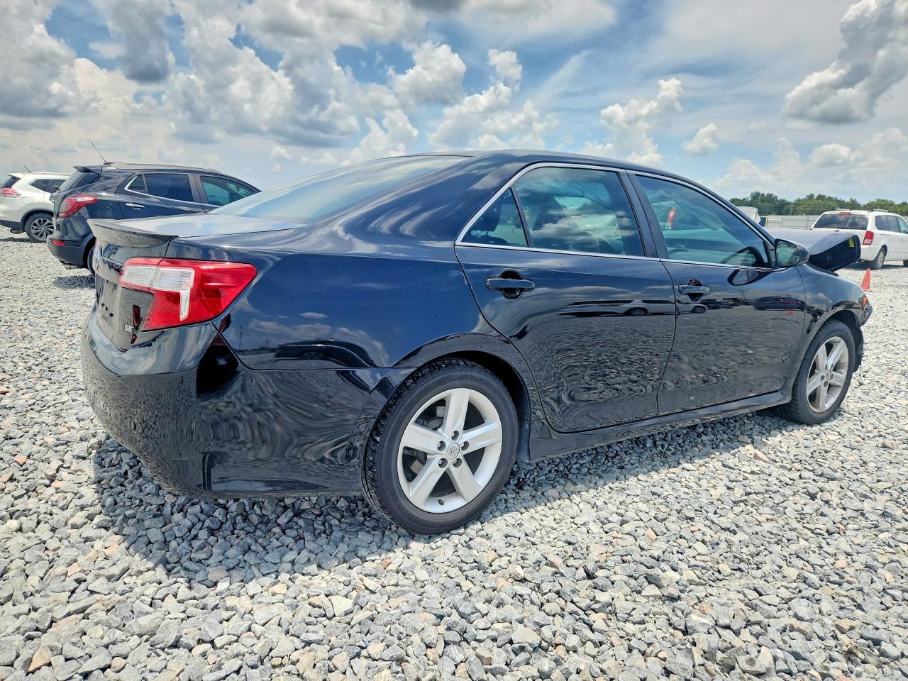2014 Toyota Camry Se Black vin: 4T1BF1FK0EU469137