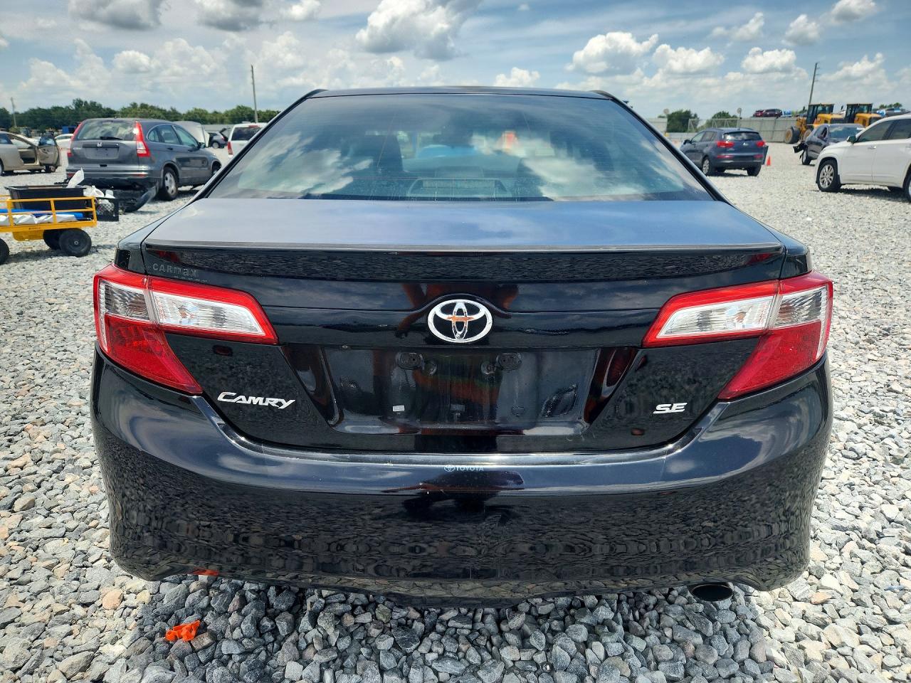 2014 Toyota Camry Se Black vin: 4T1BF1FK0EU469137