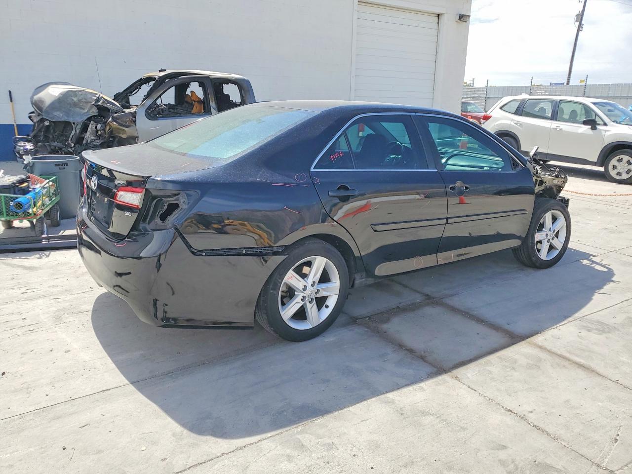 2014 Toyota Camry Se Black vin: 4T1BF1FK0EU471213