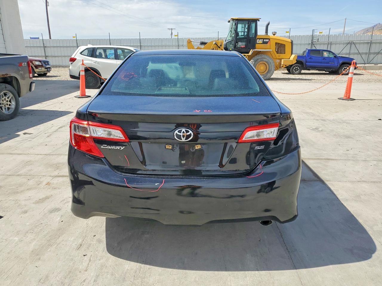 2014 Toyota Camry Se Black vin: 4T1BF1FK0EU471213