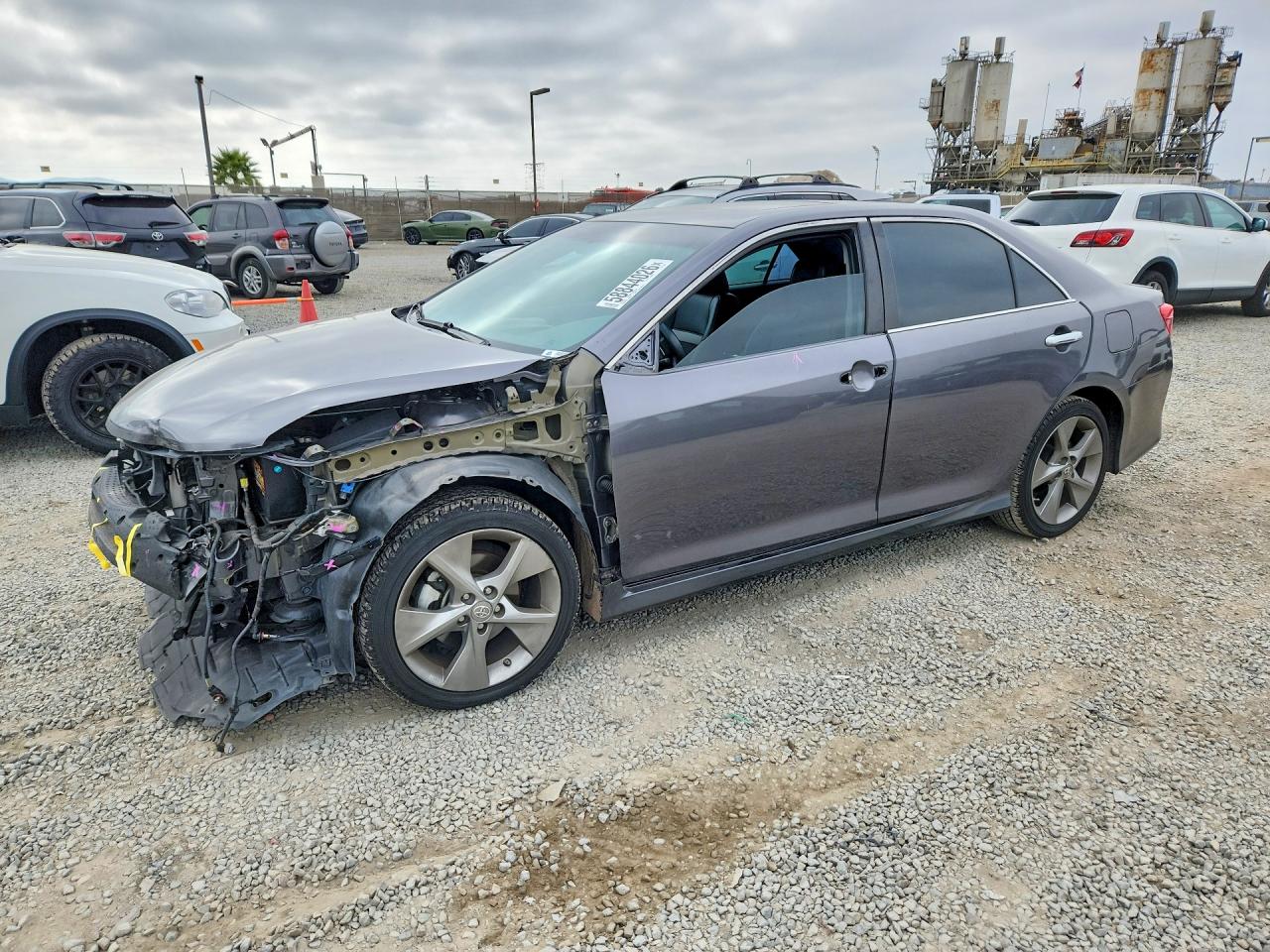 2014 Toyota Camry Se Sport Charcoal vin: 4T1BF1FK0EU730573