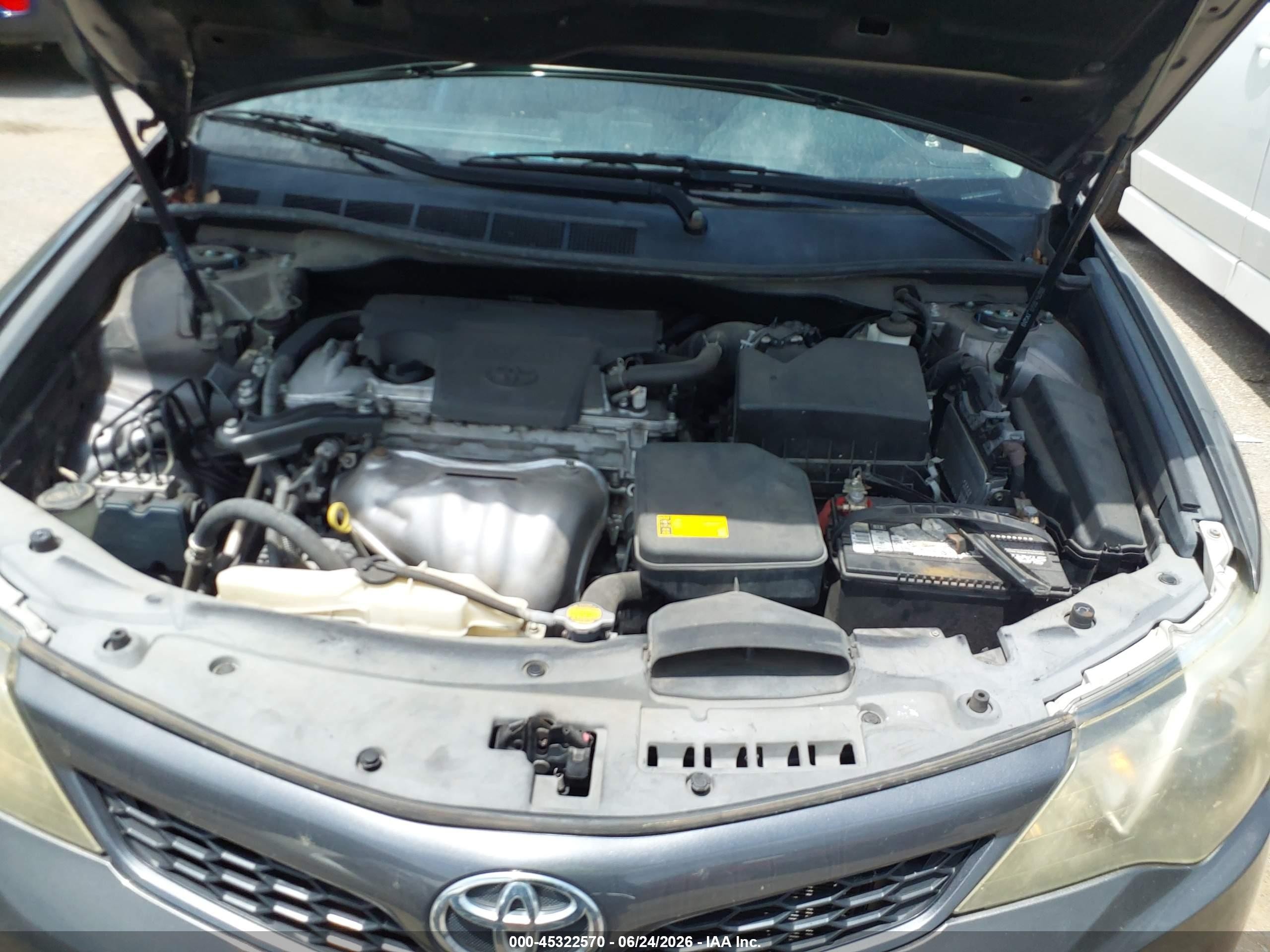 2014 Toyota Camry Se Gray vin: 4T1BF1FK0EU734915