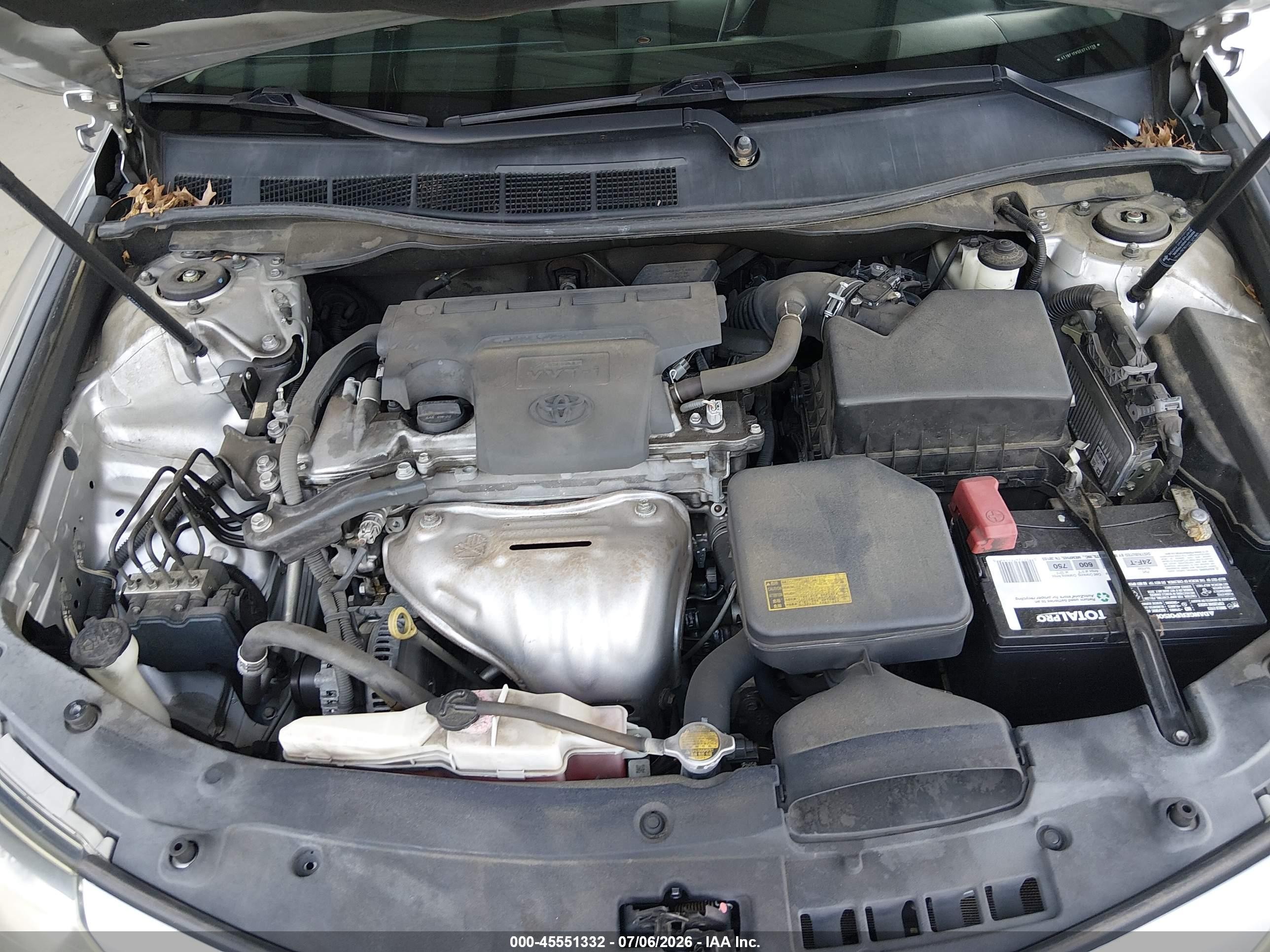 2014 Toyota Camry Se Sport Серебряный vin: 4T1BF1FK0EU743128