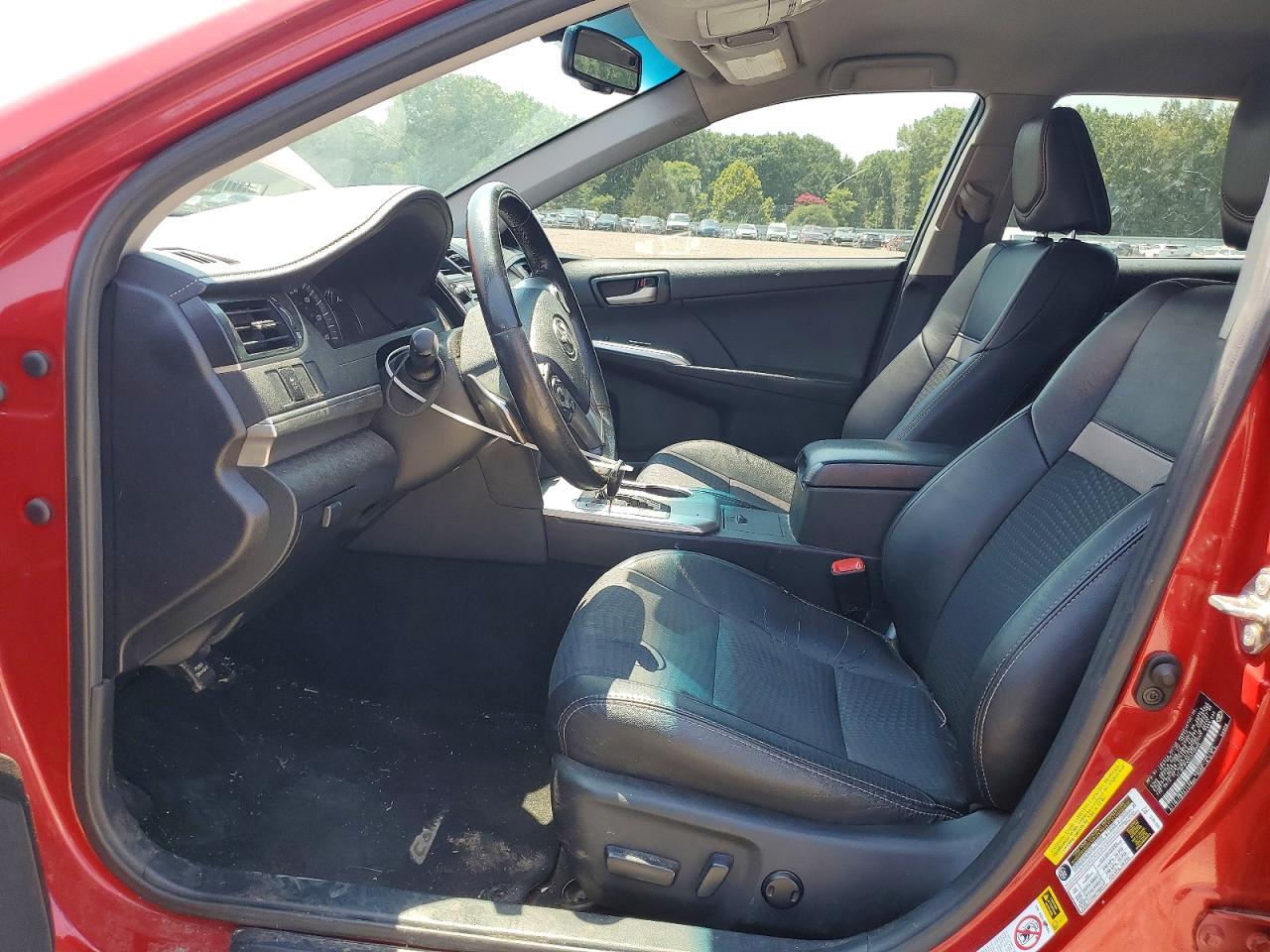 2014 Toyota Camry Se Бордовый vin: 4T1BF1FK0EU746000