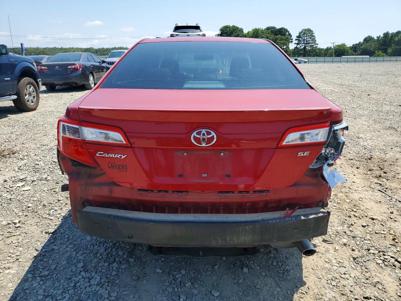 2014 Toyota Camry Se Бордовый vin: 4T1BF1FK0EU746000