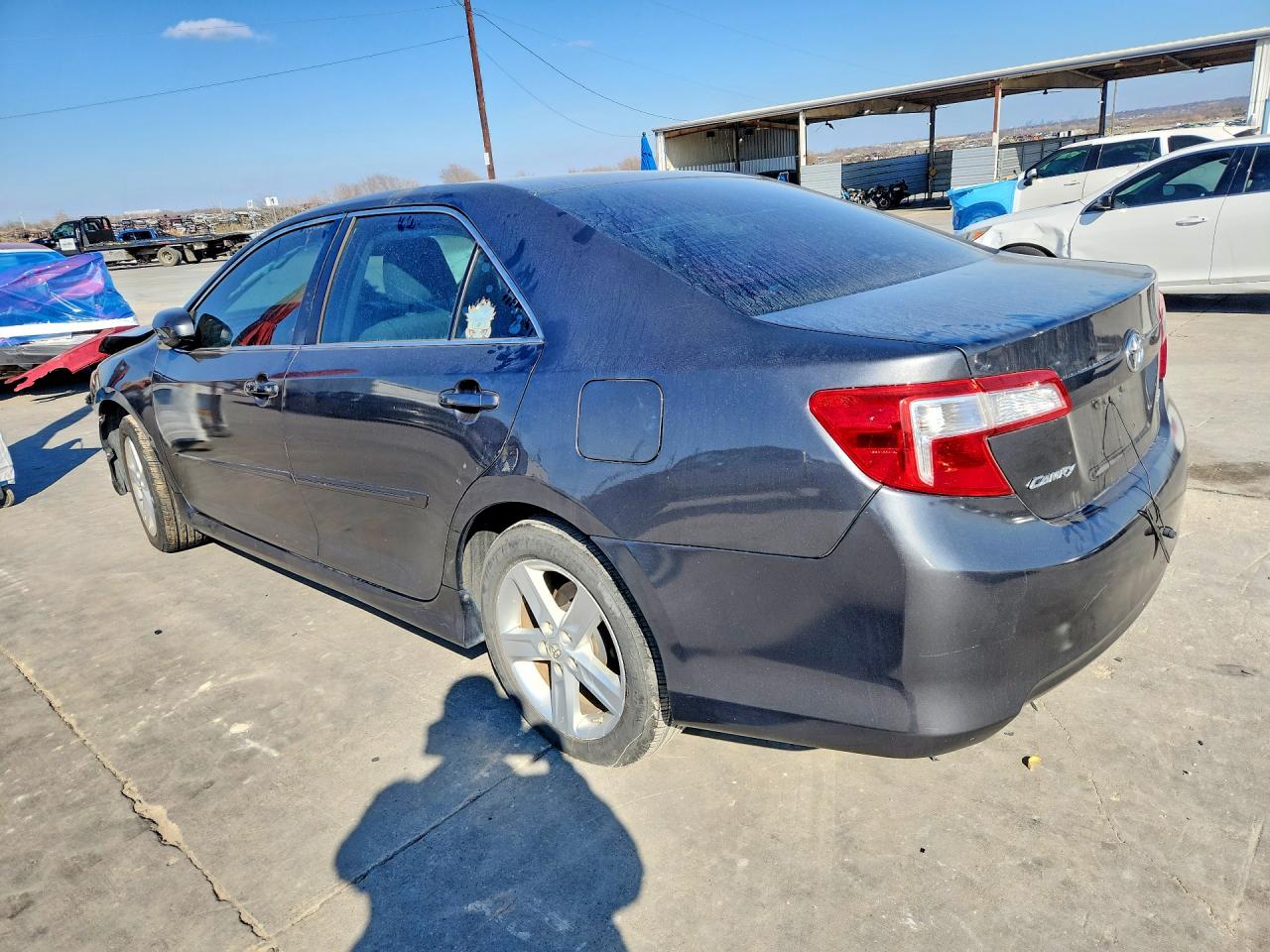 2014 Toyota Camry Se Черный vin: 4T1BF1FK0EU747633