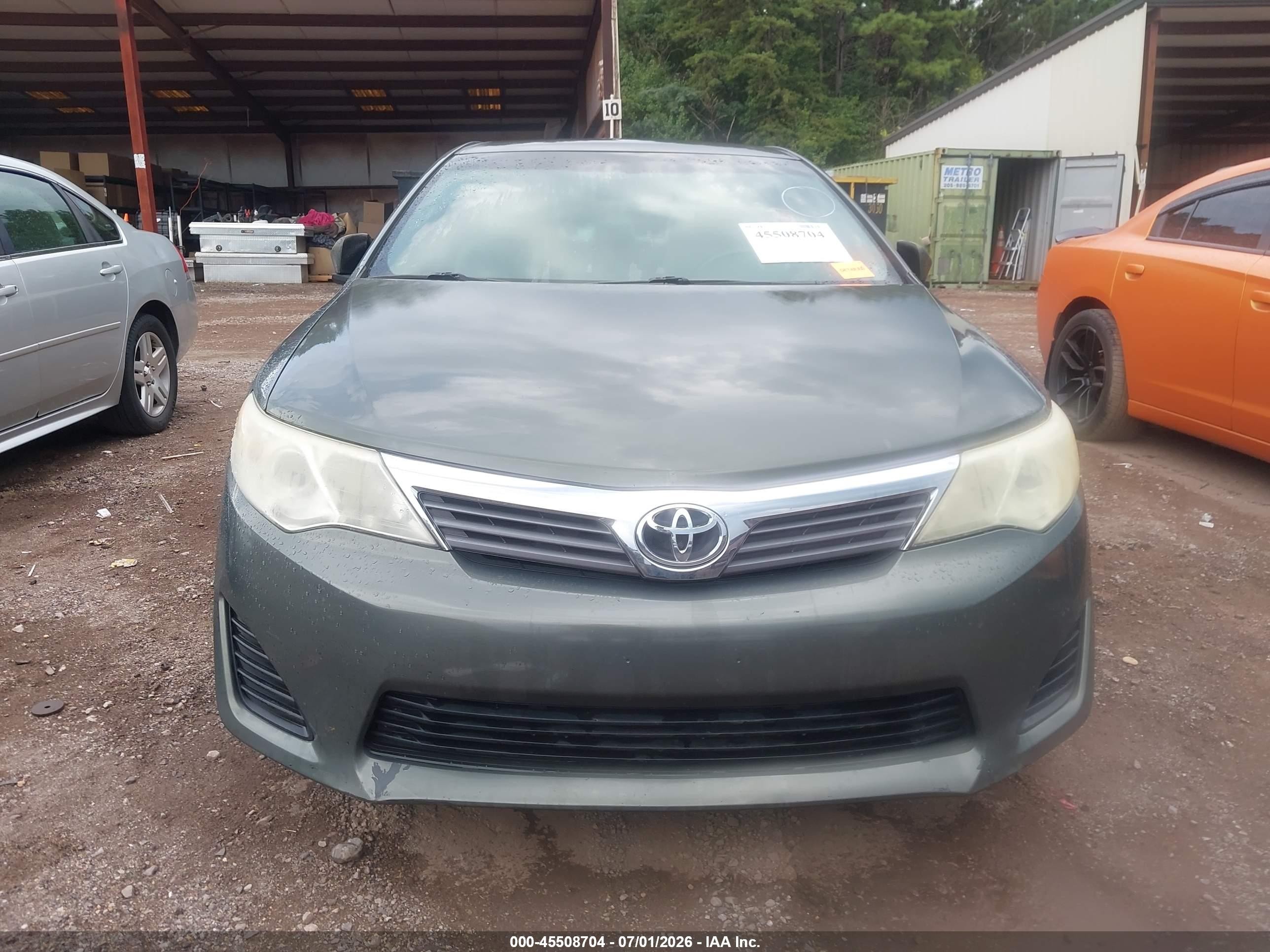 2014 Toyota Camry L Gray vin: 4T1BF1FK0EU758261