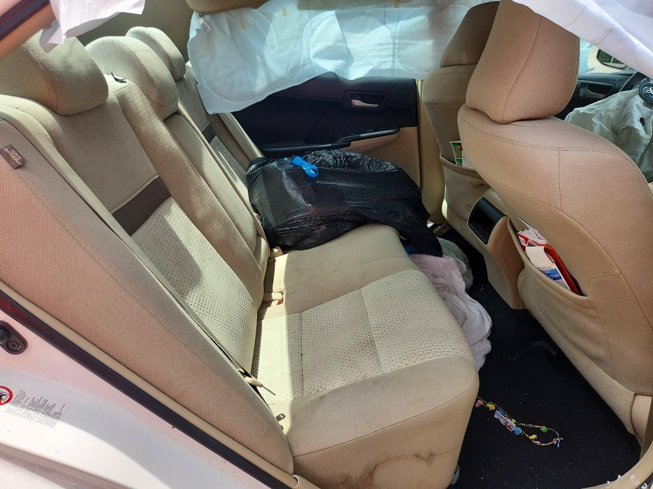 2014 Toyota Camry L White vin: 4T1BF1FK0EU762469