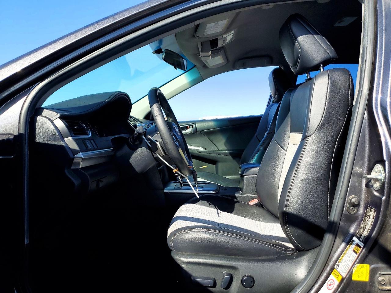 2014 Toyota Camry Se Серый vin: 4T1BF1FK0EU767624