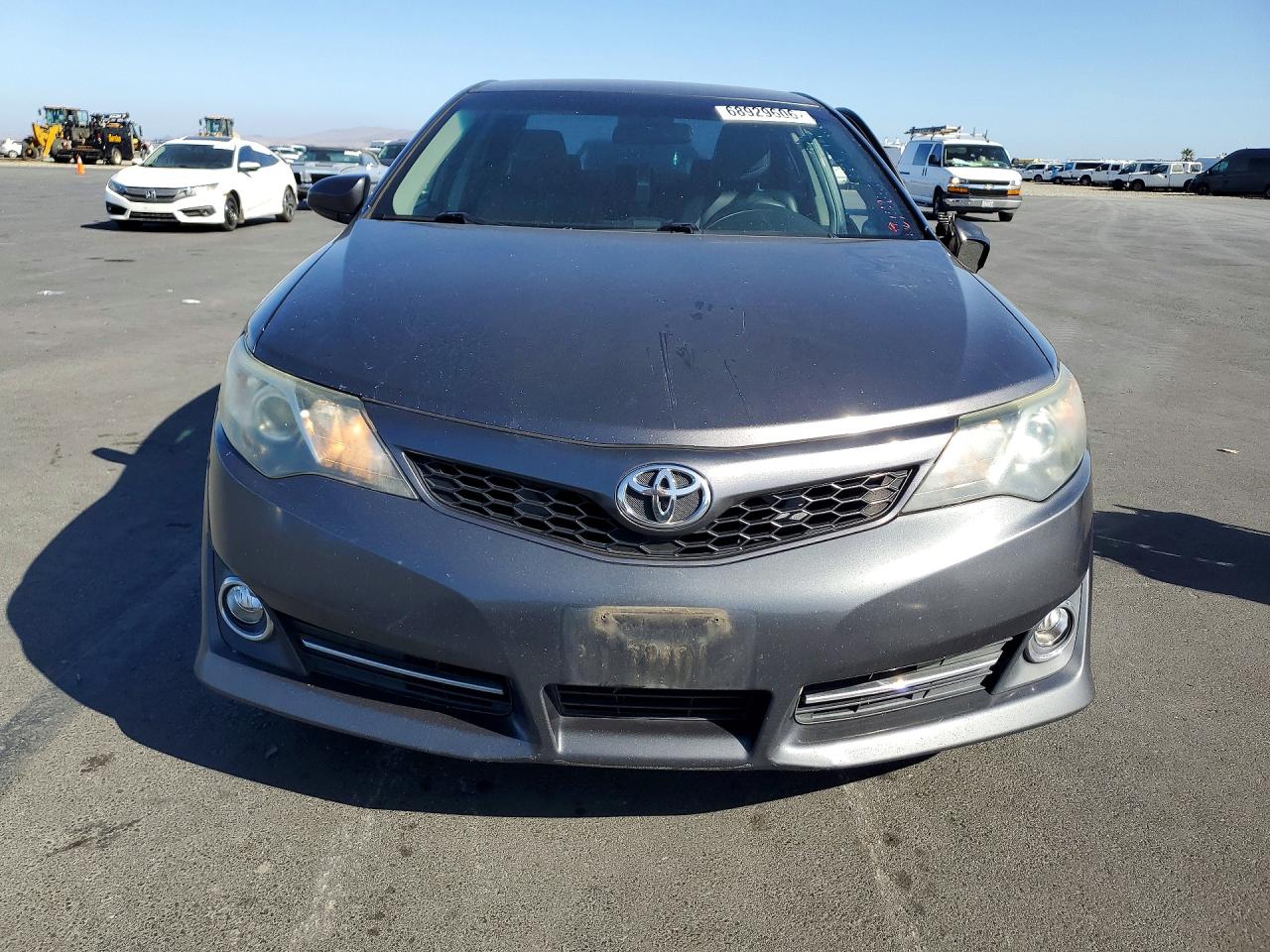 2014 Toyota Camry Se Серый vin: 4T1BF1FK0EU767624