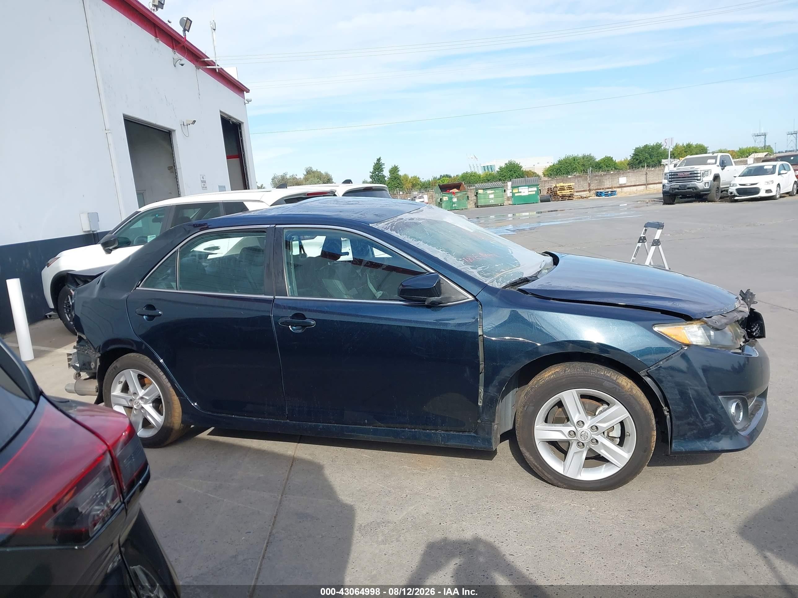 2014 Toyota Camry Se Black vin: 4T1BF1FK0EU783306