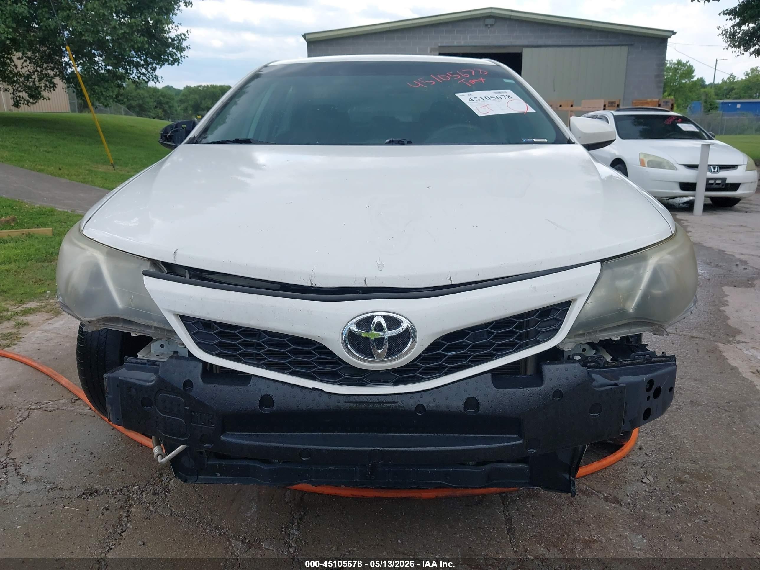2014 Toyota Camry Se White vin: 4T1BF1FK0EU785024