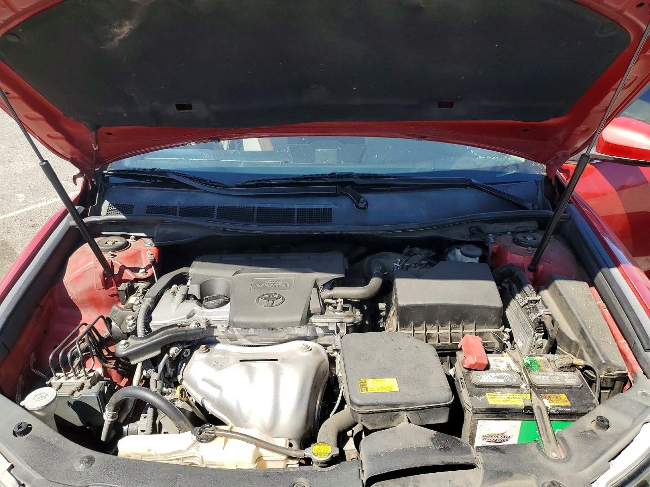 2014 Toyota Camry Se Красный vin: 4T1BF1FK0EU801111