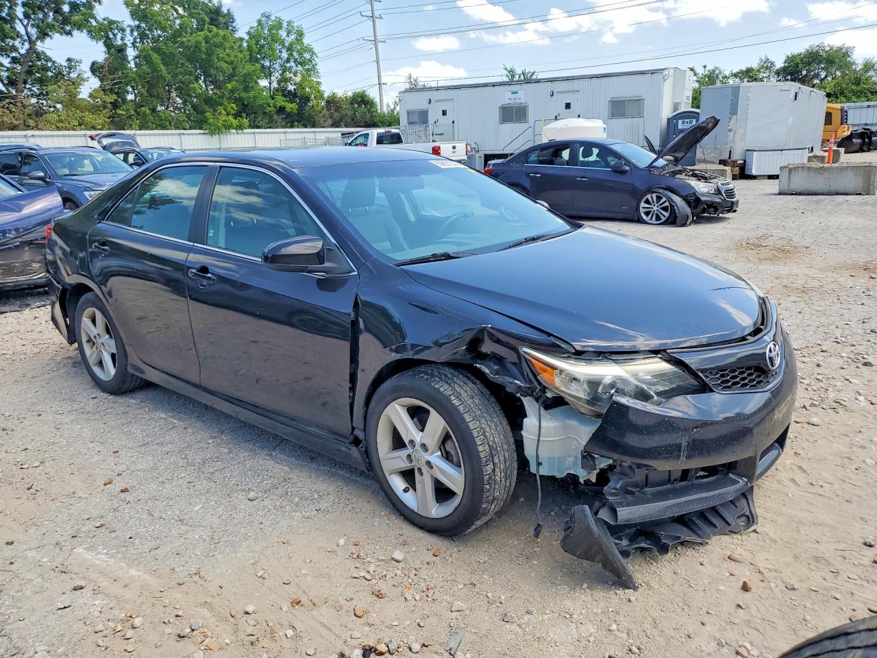 2014 Toyota Camry Se Черный vin: 4T1BF1FK0EU806132