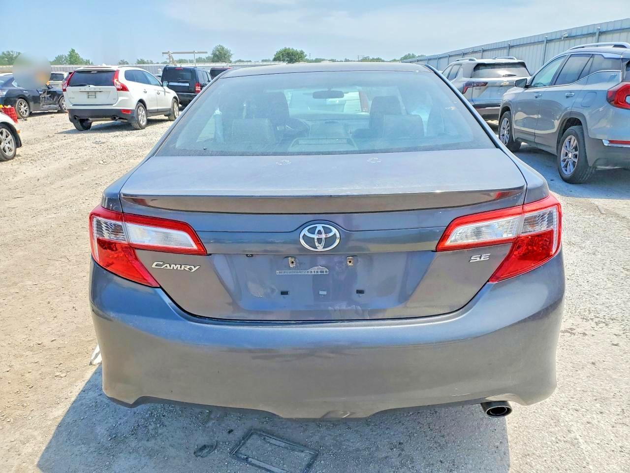 2014 Toyota Camry Se Gray vin: 4T1BF1FK0EU814800