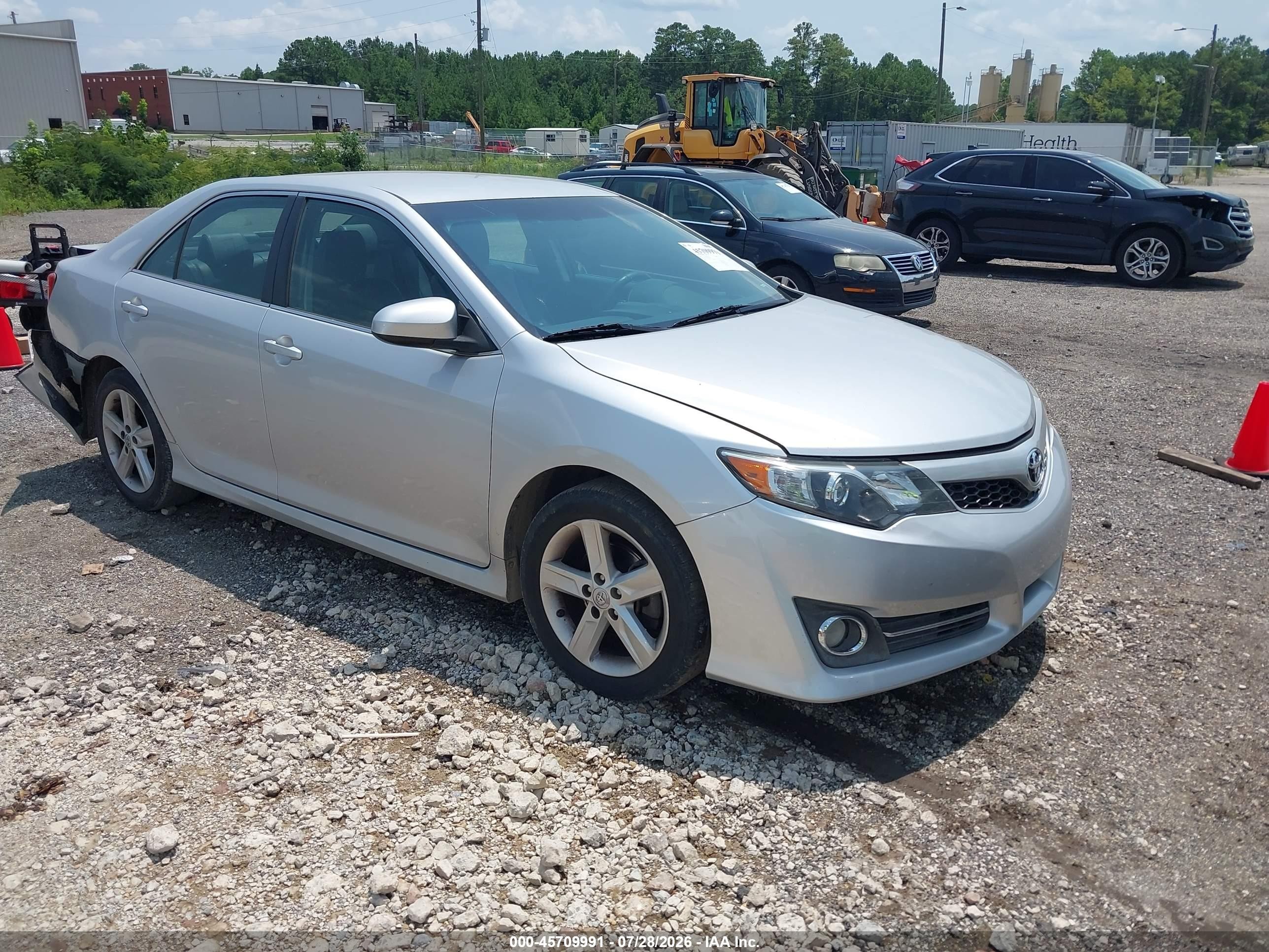 2014 Toyota Camry Se Серебряный vin: 4T1BF1FK0EU816997