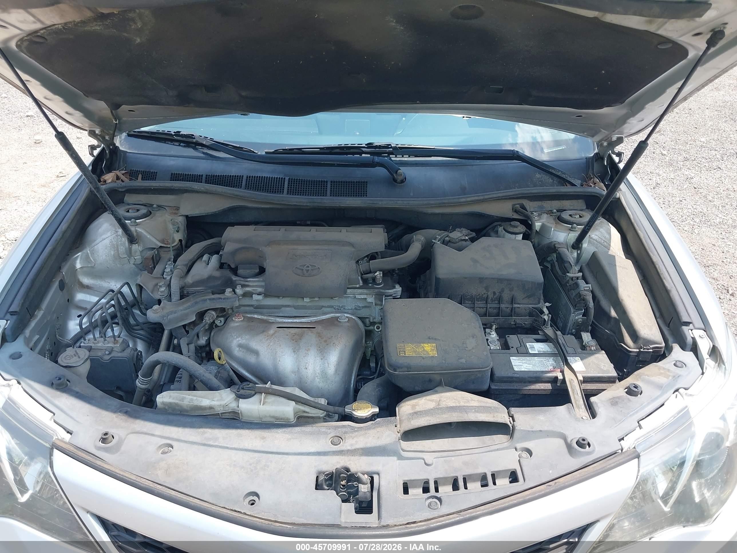 2014 Toyota Camry Se Silver vin: 4T1BF1FK0EU816997
