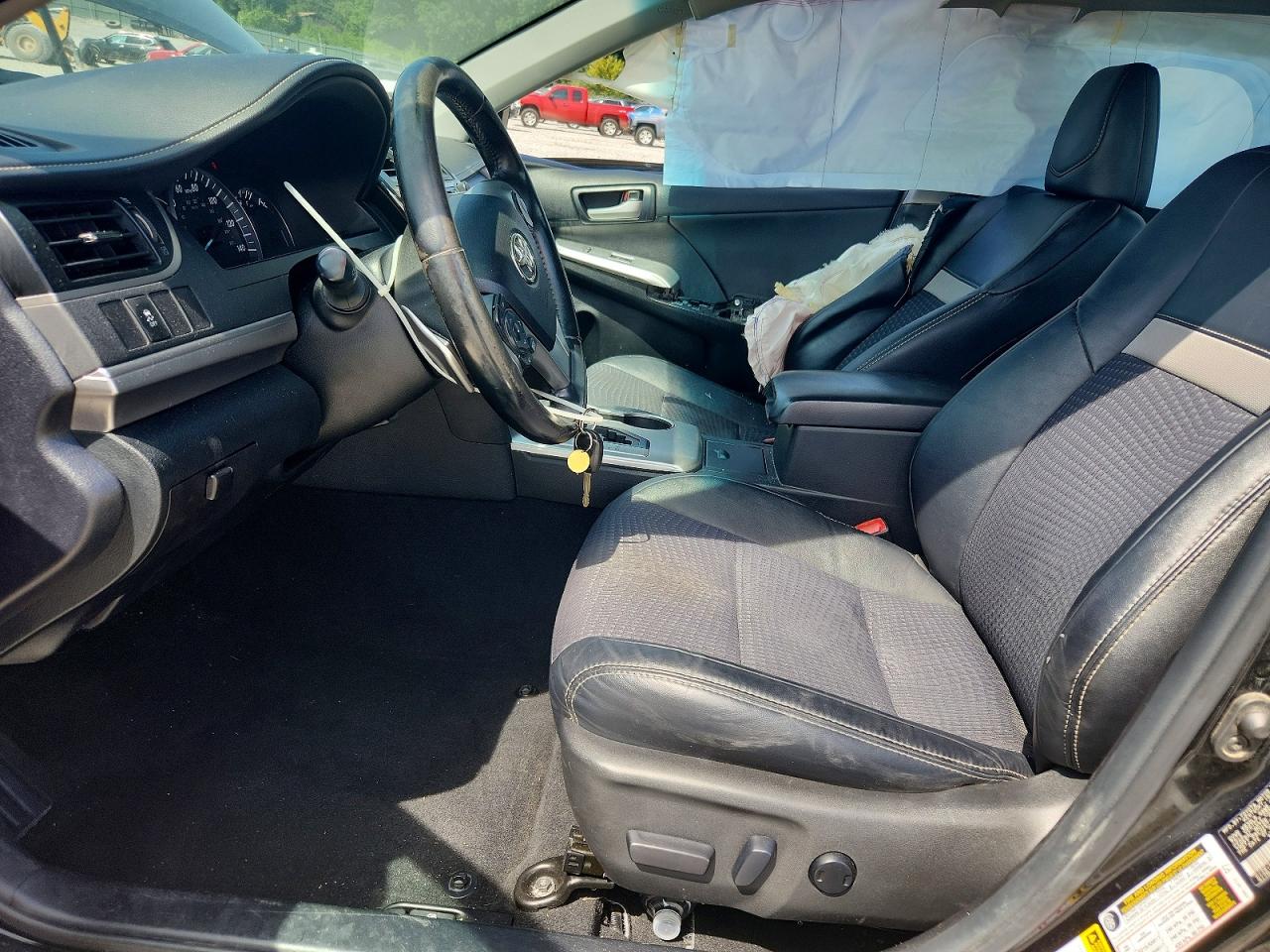 2014 Toyota Camry Se Black vin: 4T1BF1FK0EU826669