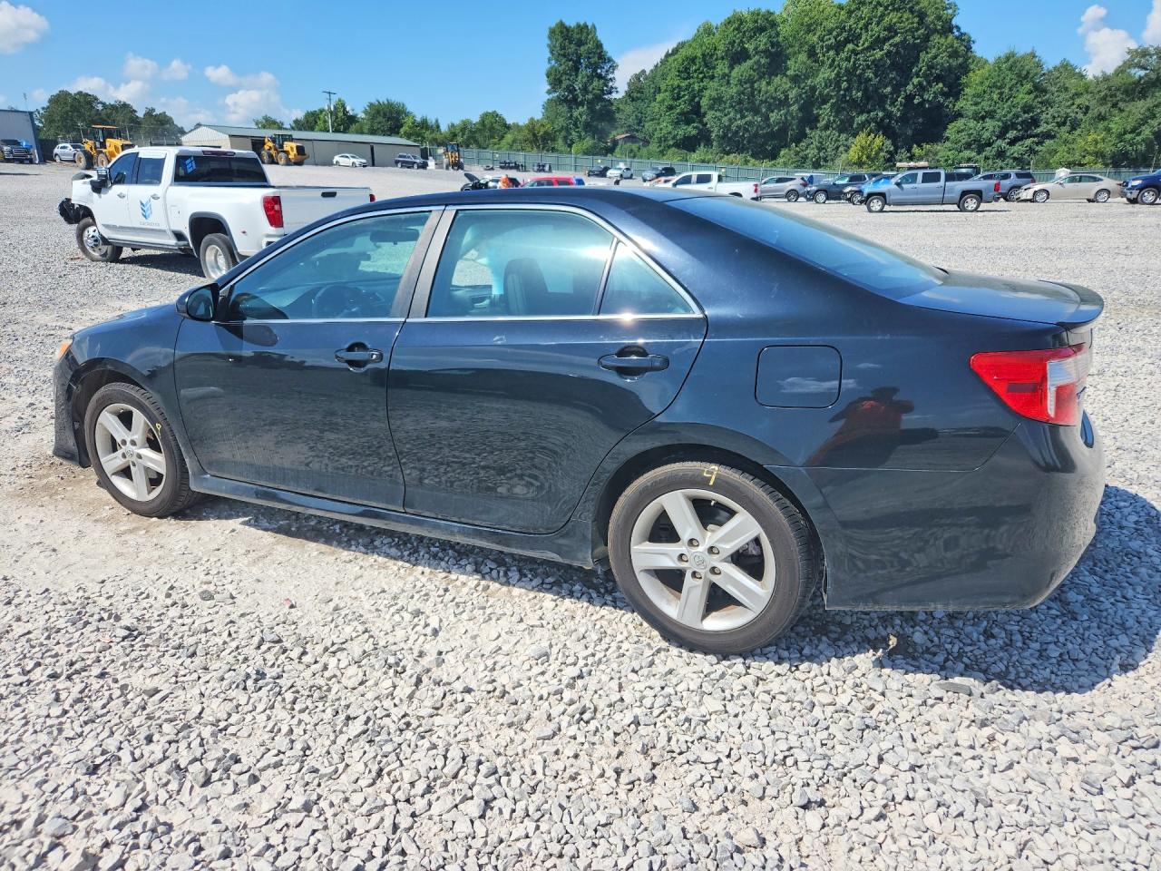 2014 Toyota Camry Se Black vin: 4T1BF1FK0EU826669