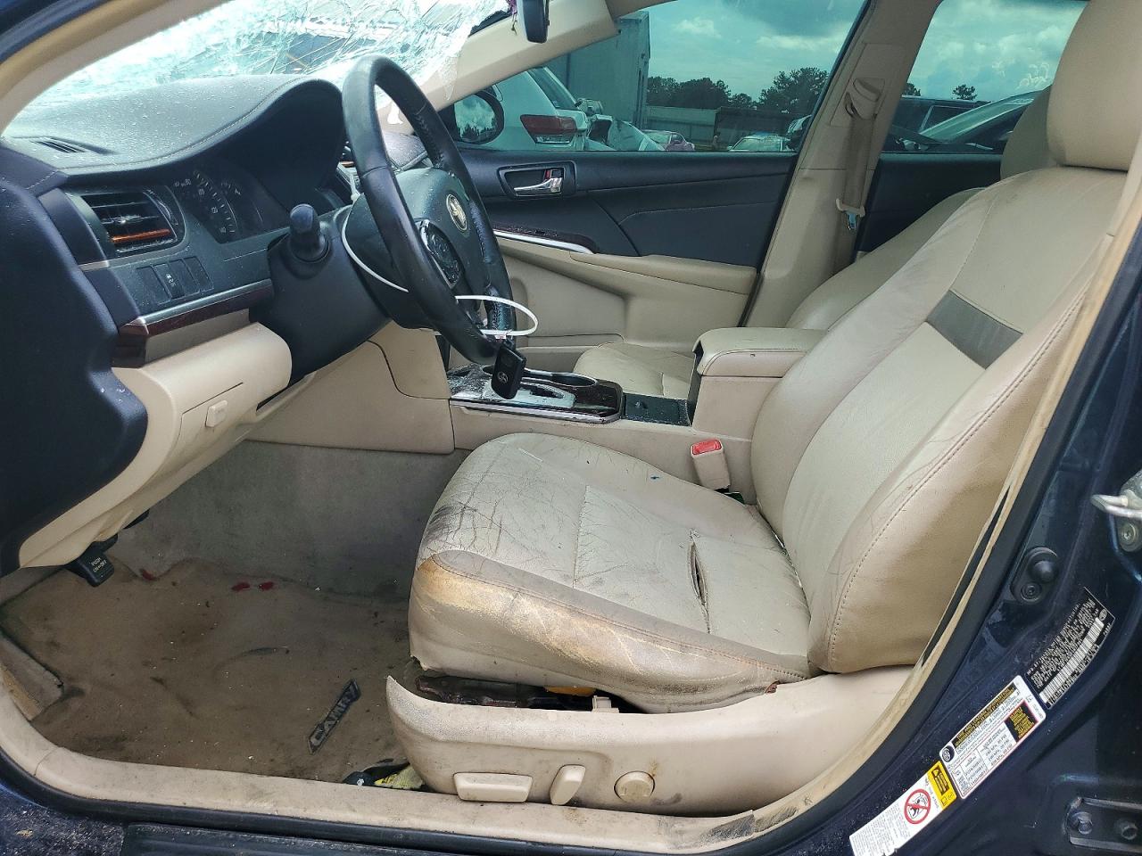 2014 Toyota Camry Xle Blue vin: 4T1BF1FK0EU837364