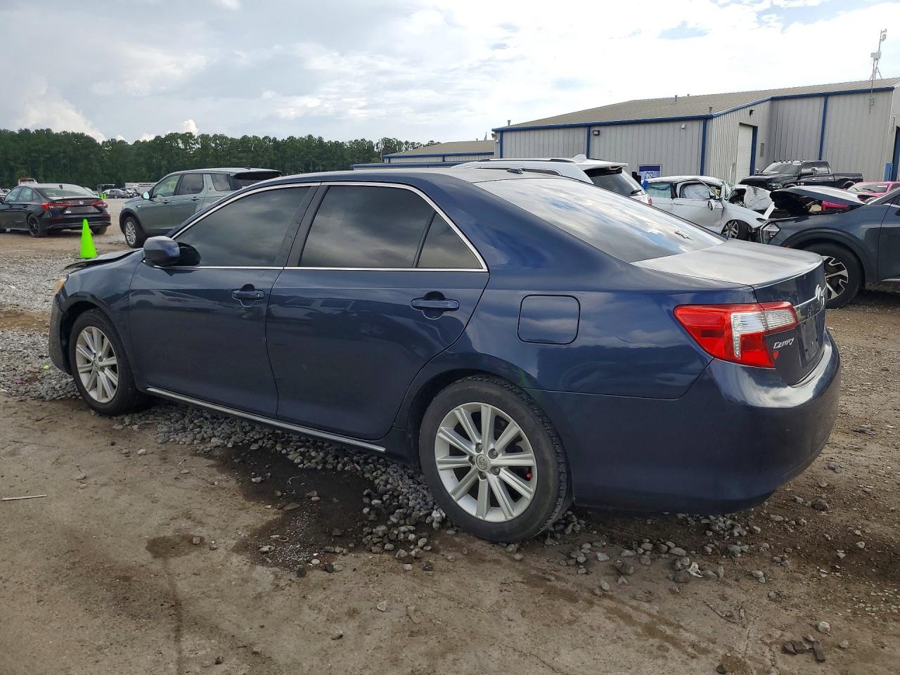 2014 Toyota Camry Xle Blue vin: 4T1BF1FK0EU837364