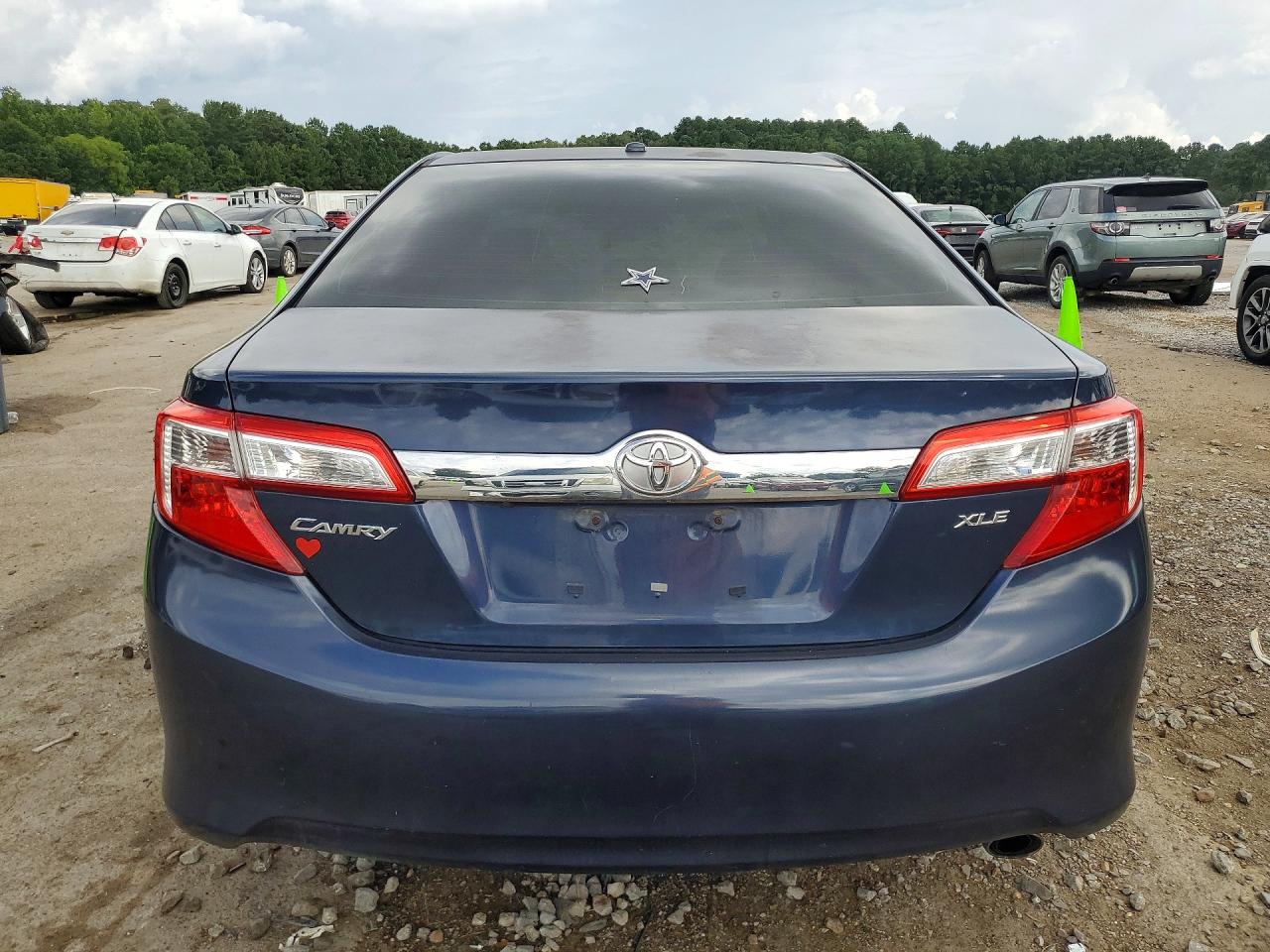 2014 Toyota Camry Xle Blue vin: 4T1BF1FK0EU837364