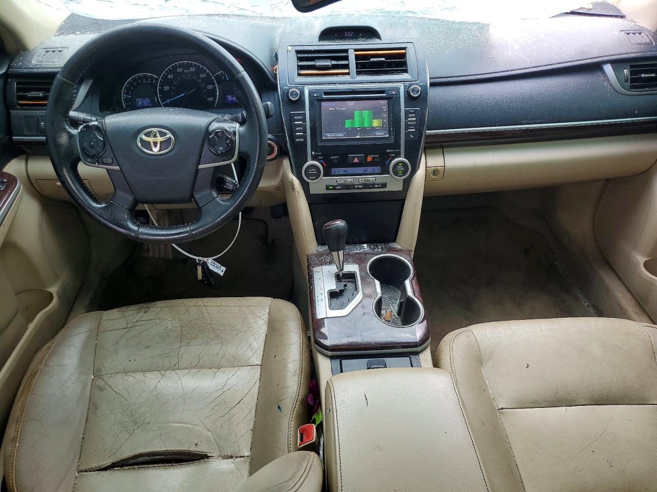 2014 Toyota Camry Xle Blue vin: 4T1BF1FK0EU837364