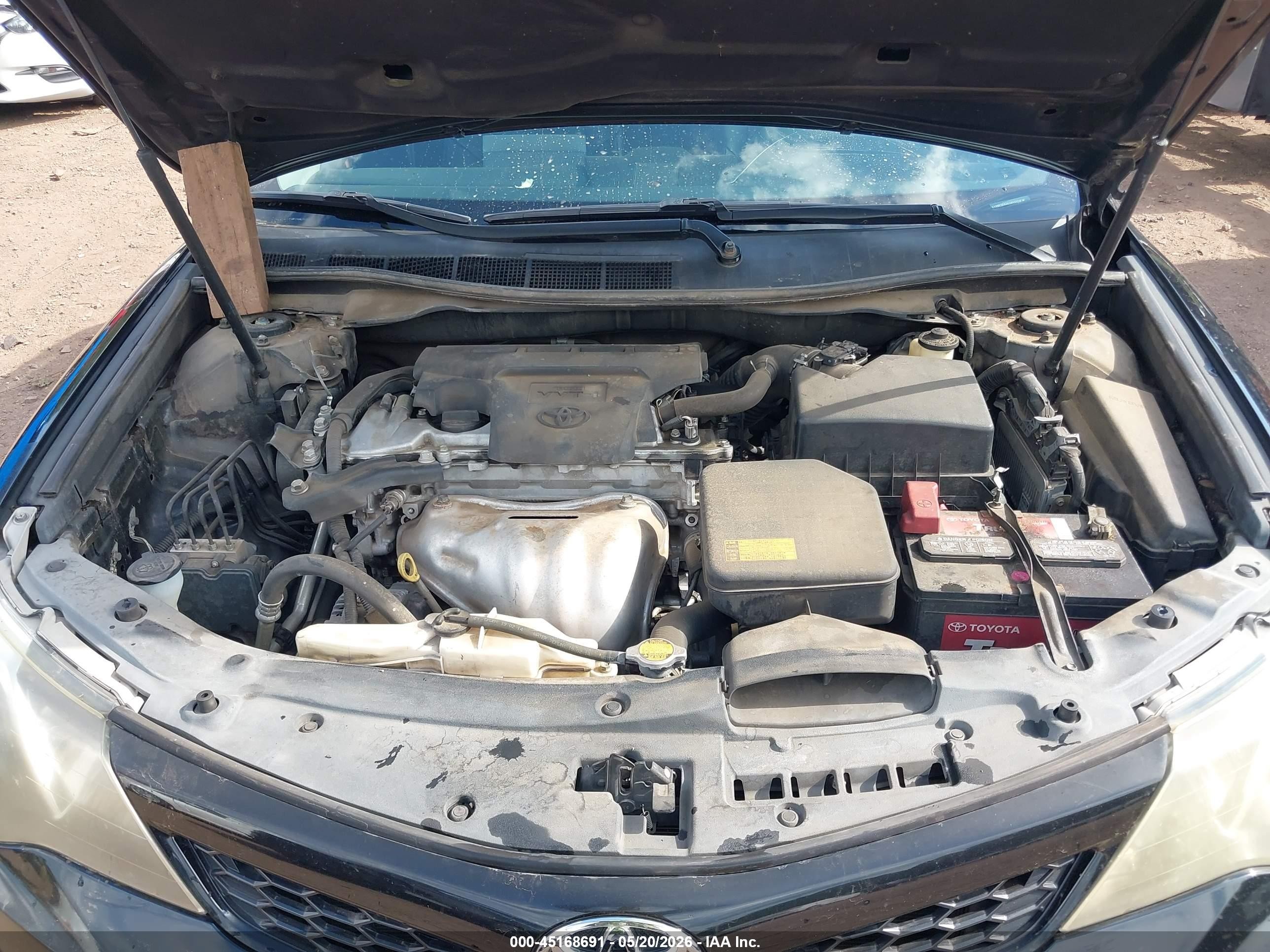 2014 Toyota Camry Se Sport Black vin: 4T1BF1FK0EU845058