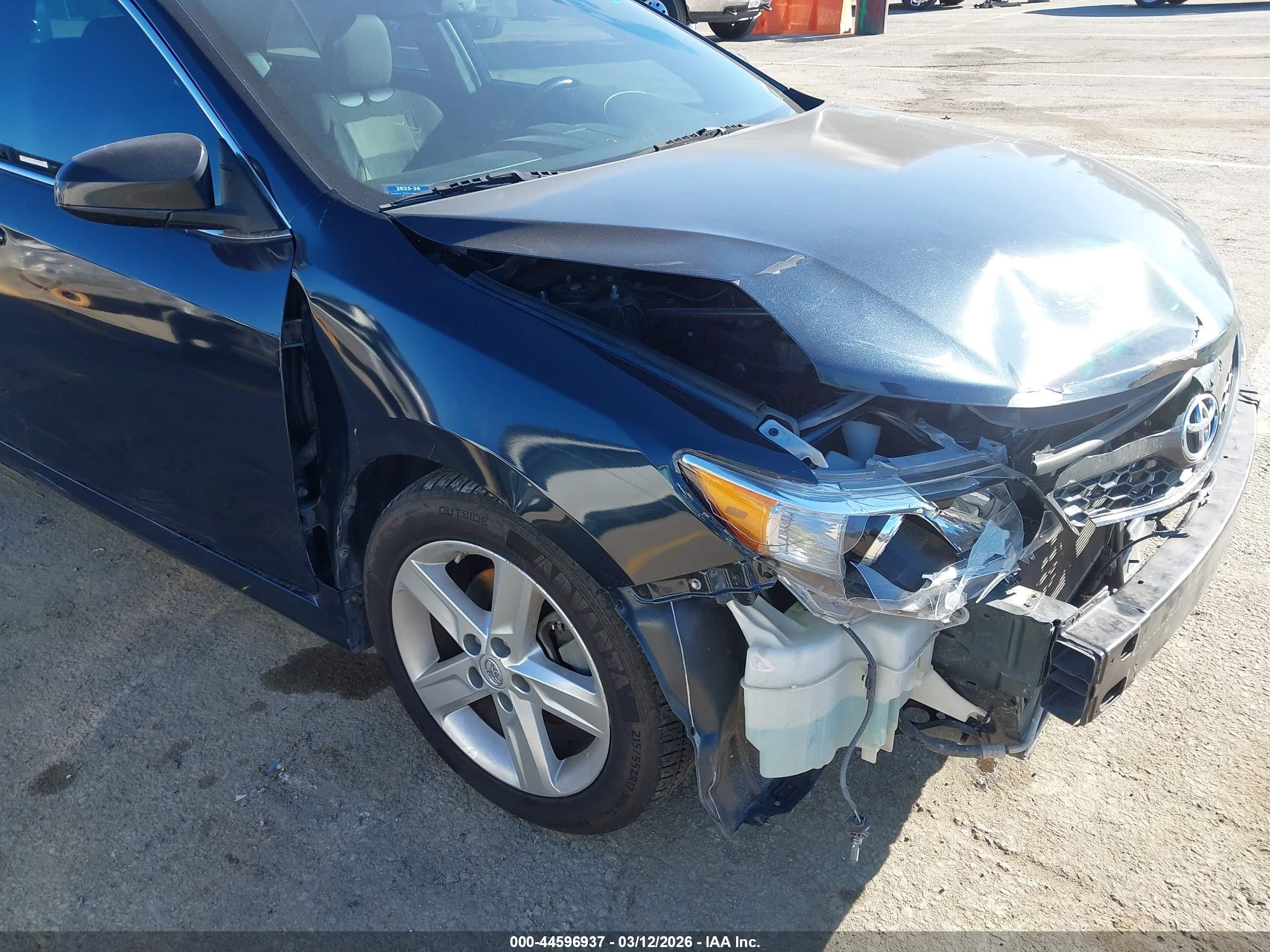 2014 Toyota Camry Se Черный vin: 4T1BF1FK0EU855850