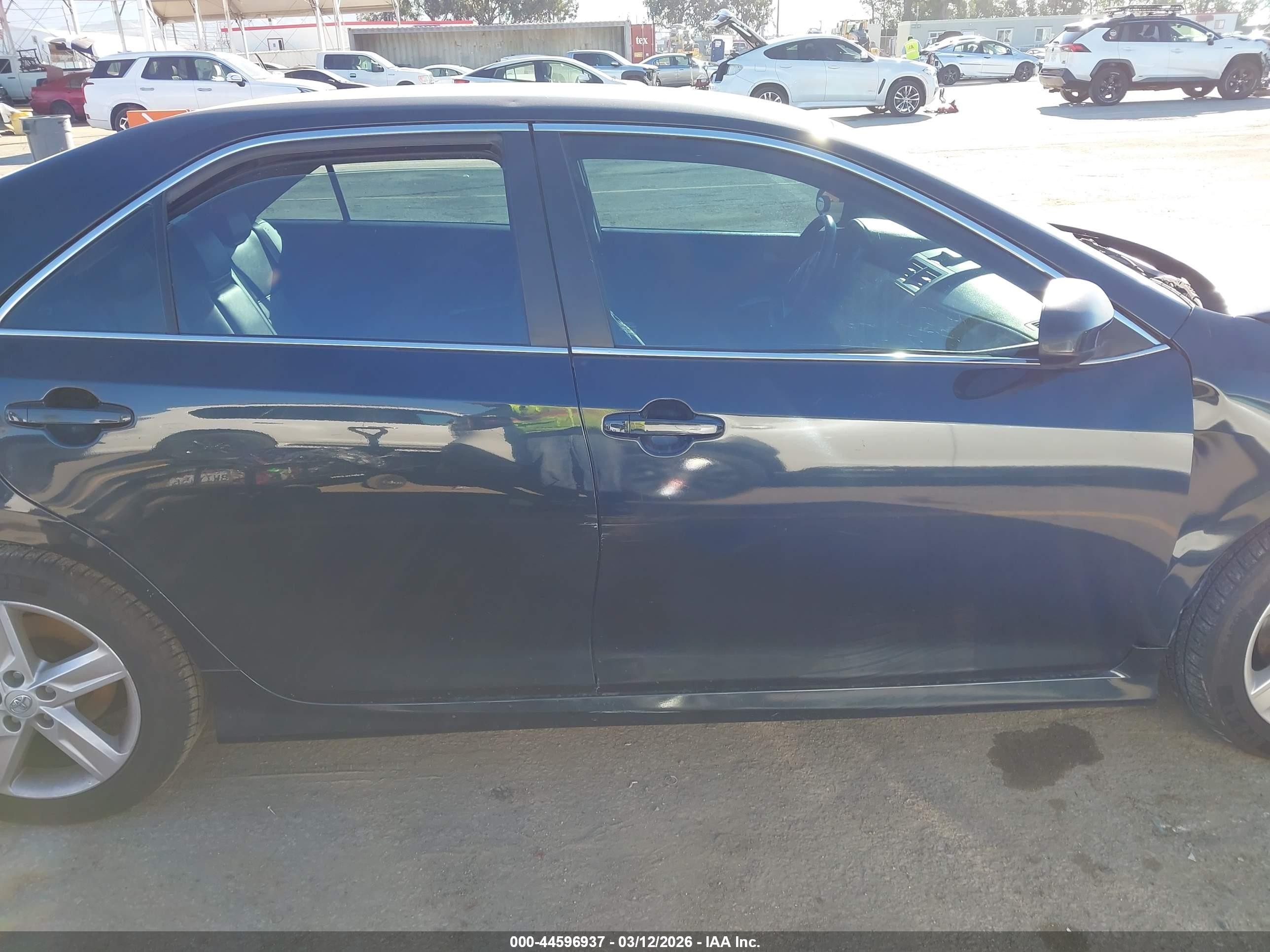 2014 Toyota Camry Se Черный vin: 4T1BF1FK0EU855850