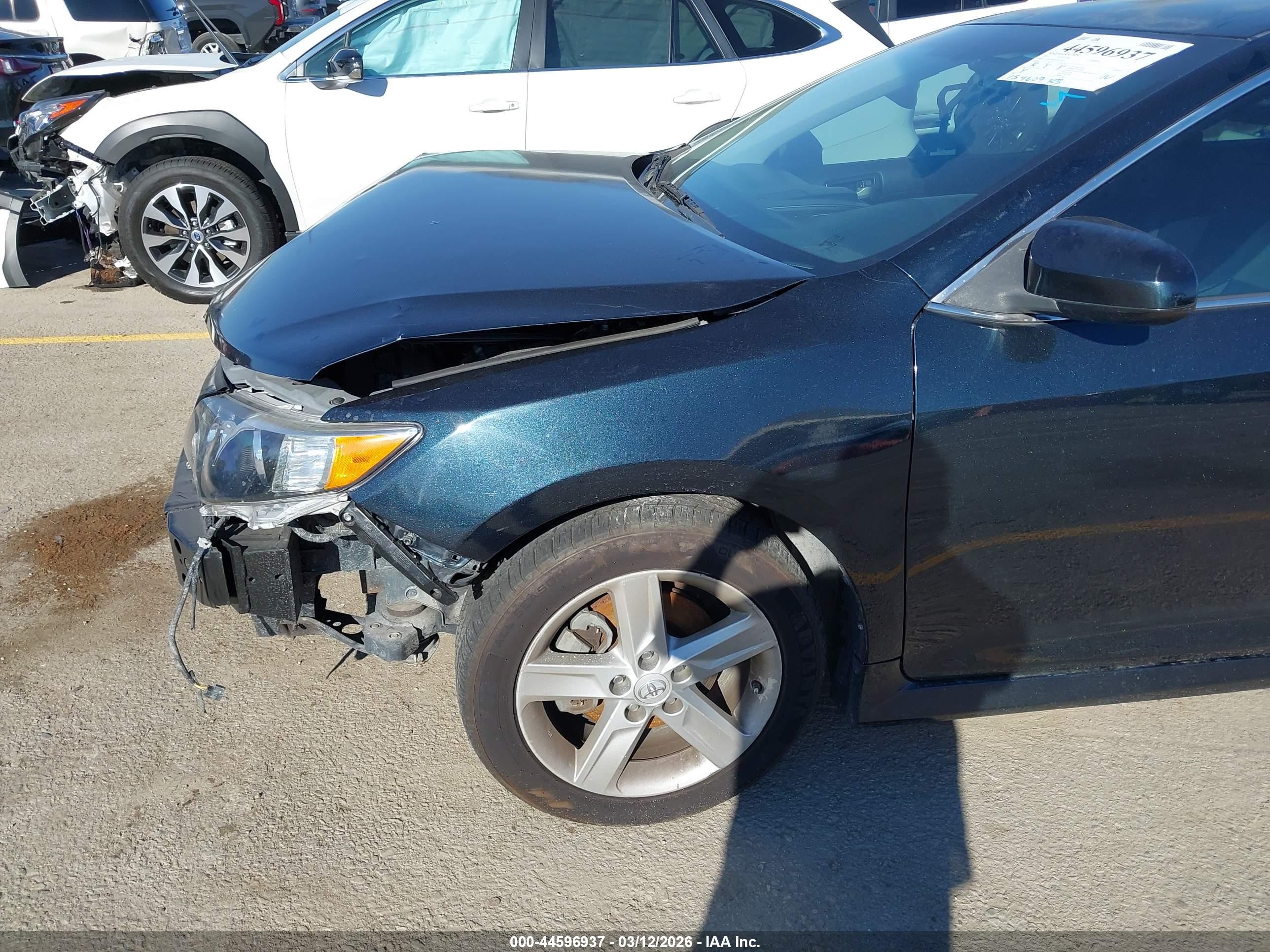 2014 Toyota Camry Se Черный vin: 4T1BF1FK0EU855850