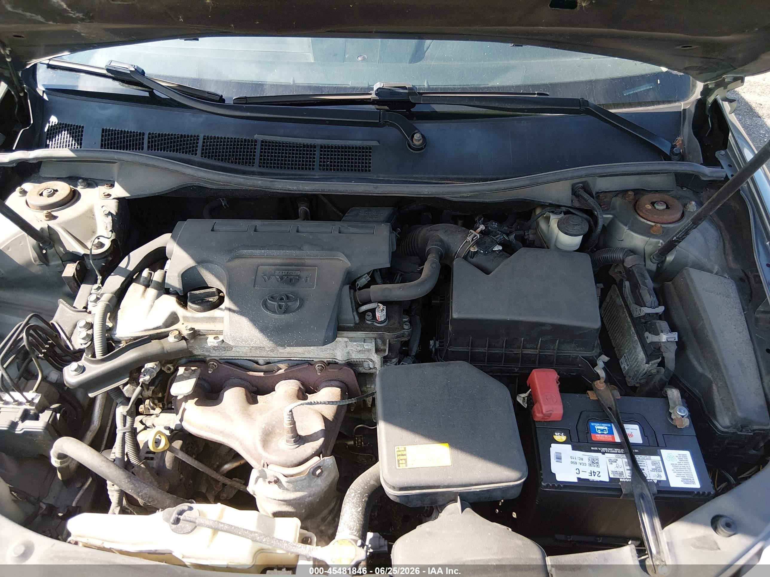 2014 Toyota Camry Le Зеленый vin: 4T1BF1FK0EU859140