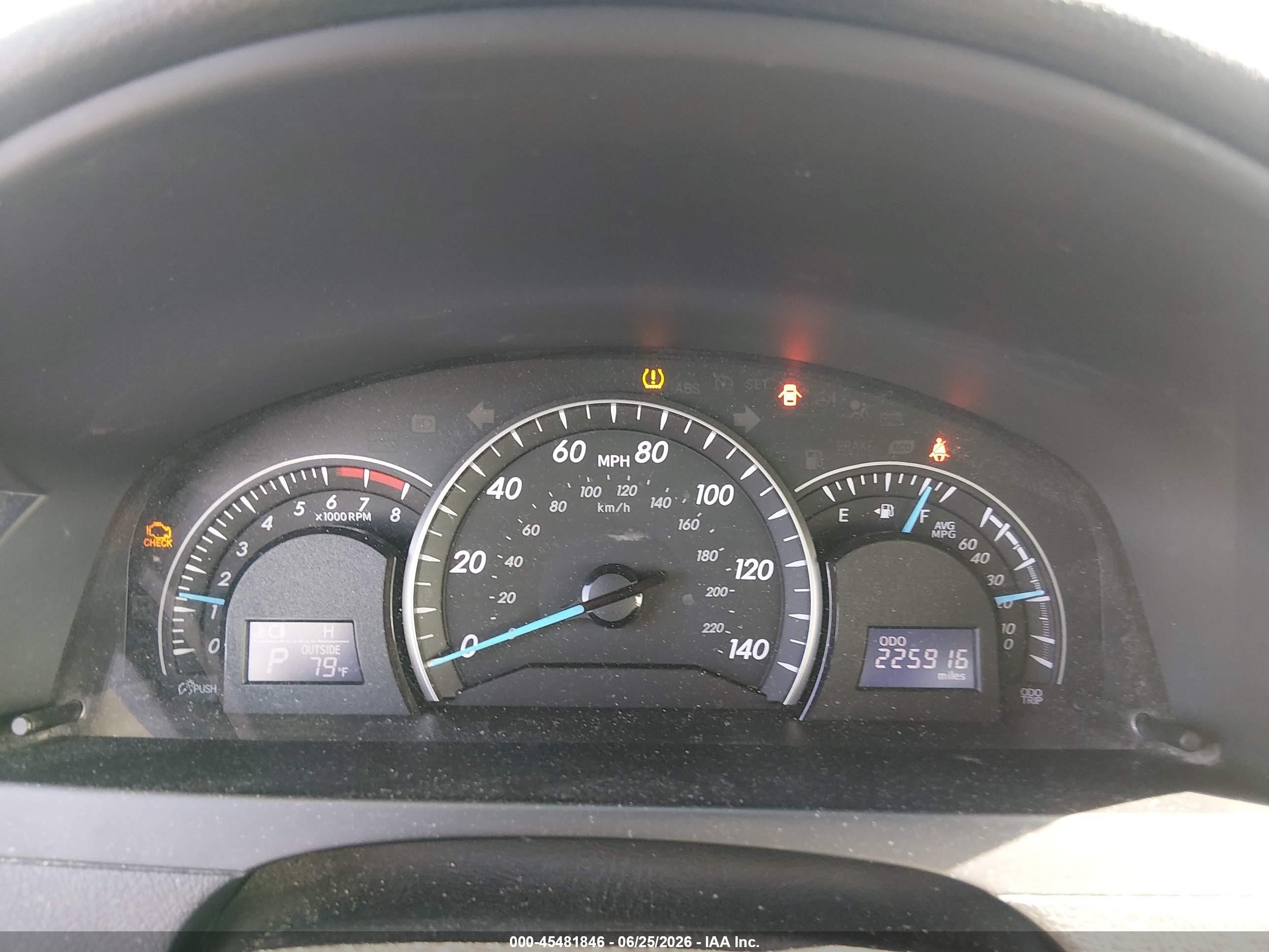 2014 Toyota Camry Le Зеленый vin: 4T1BF1FK0EU859140